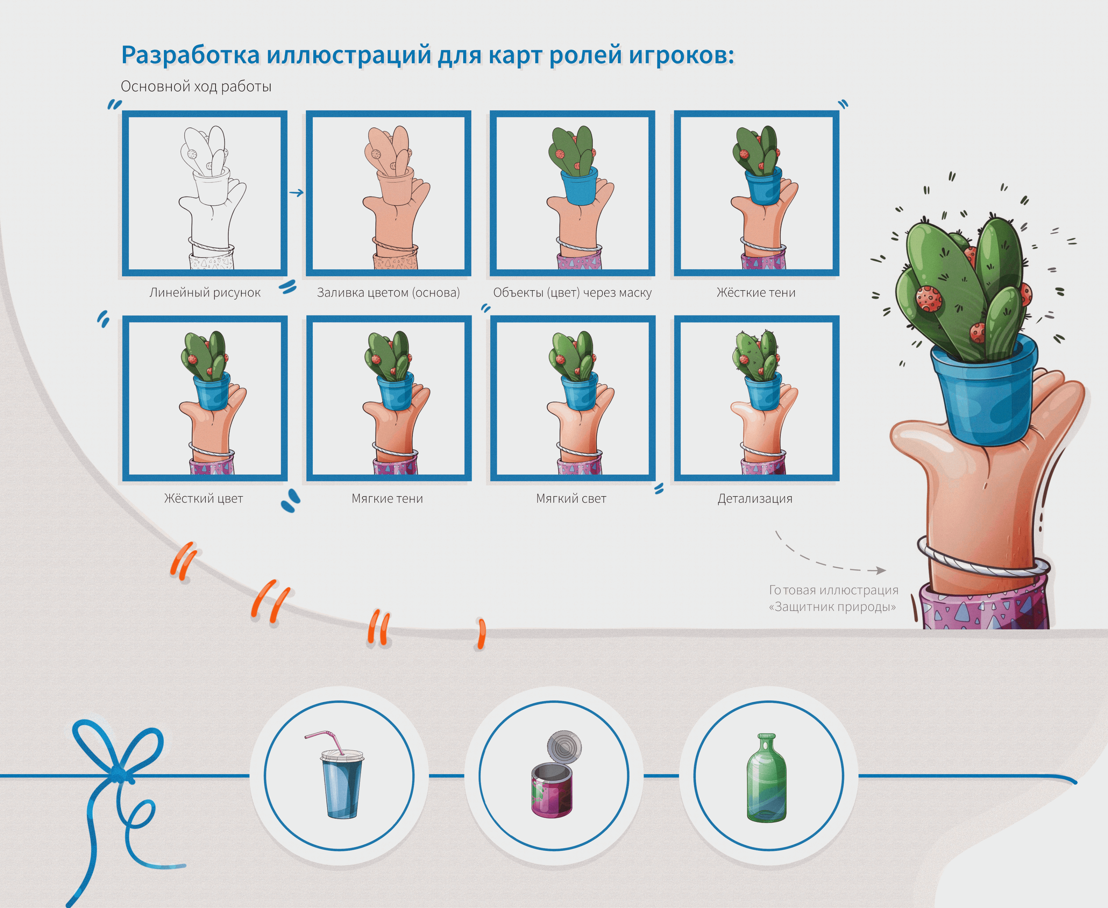 Board Game "Sorting" — Изображение №4 — Иллюстрация, Графика на Dprofile