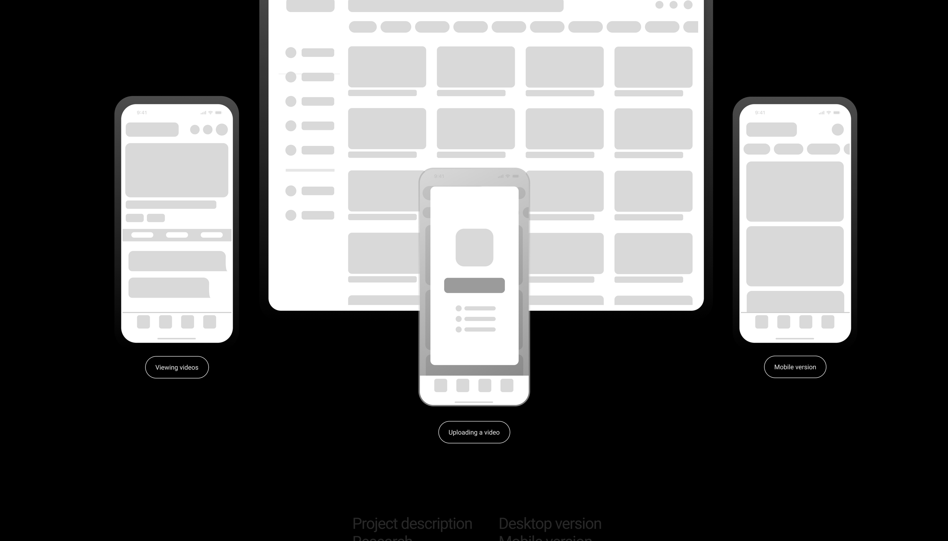 Multi-topics - видеохостинг | UX/UI Design — Изображение №9 — Интерфейсы, Брендинг на Dprofile