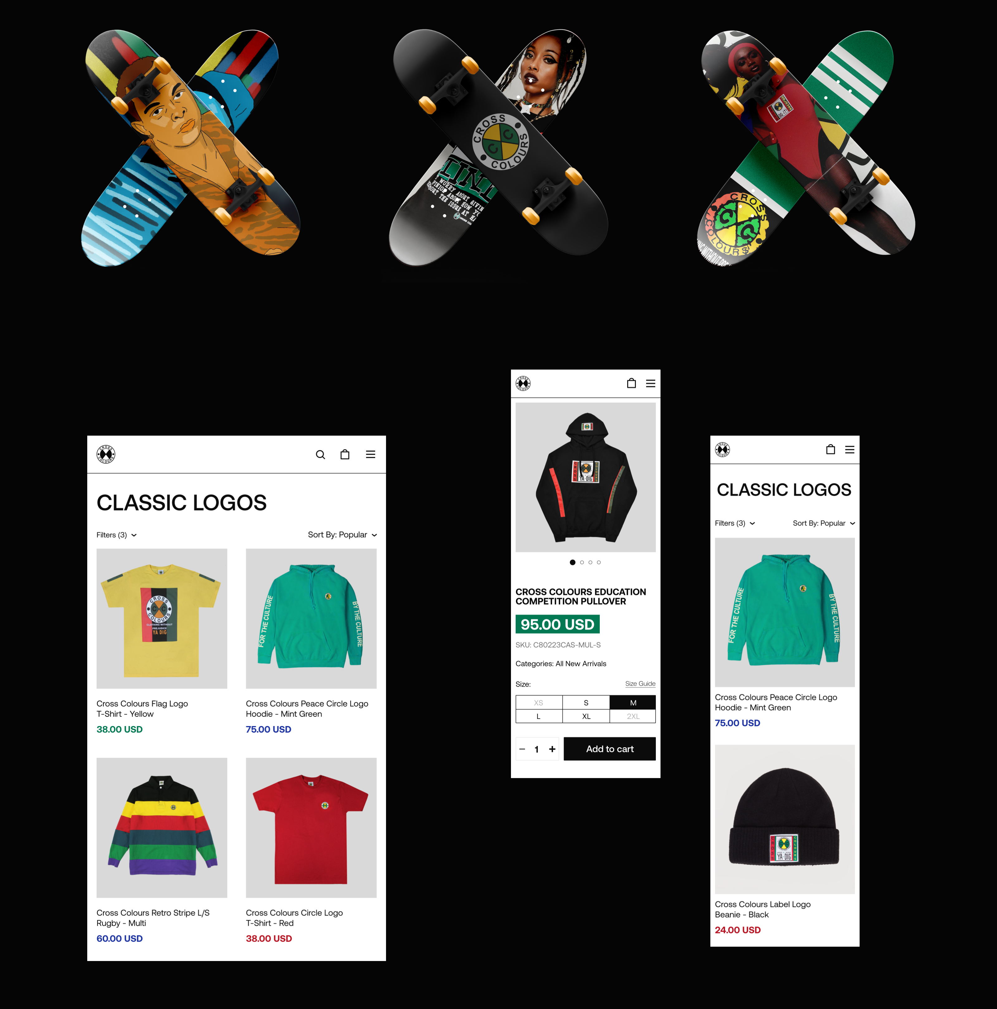 Cross Colours | E-commerce Redesign — Изображение №4 — Интерфейсы на Dprofile