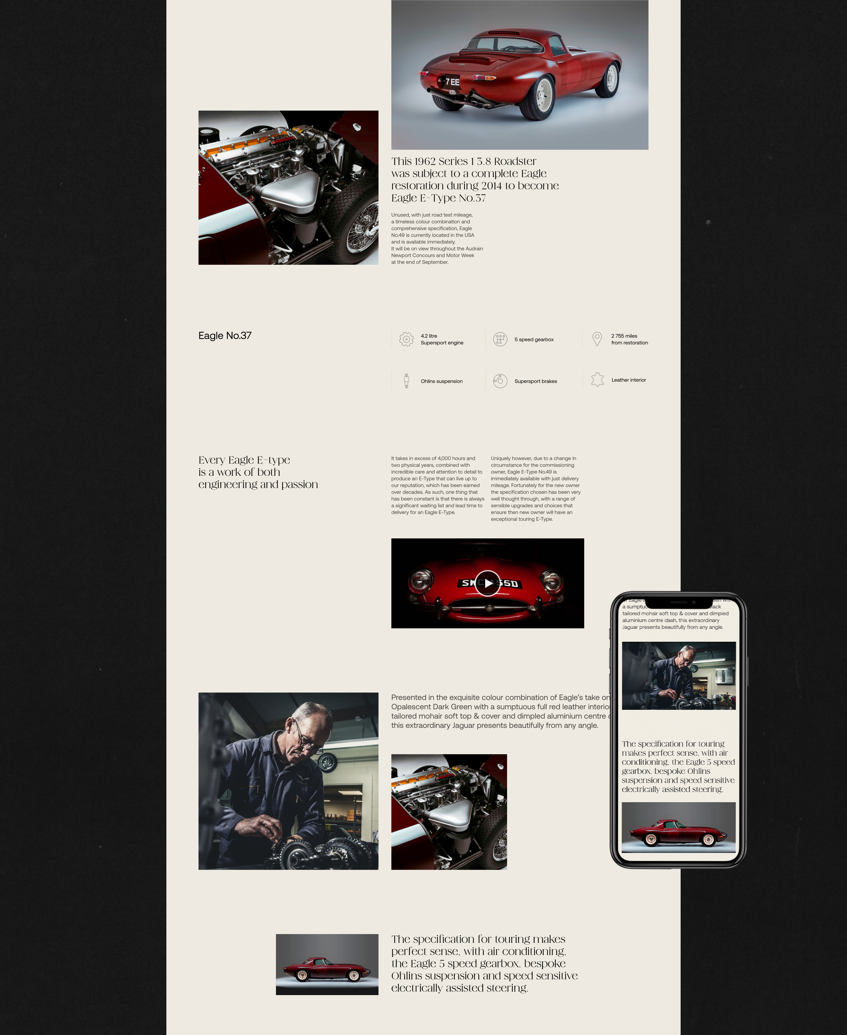 Eagle | Corporate website concept — Изображение №6 — Интерфейсы на Dprofile