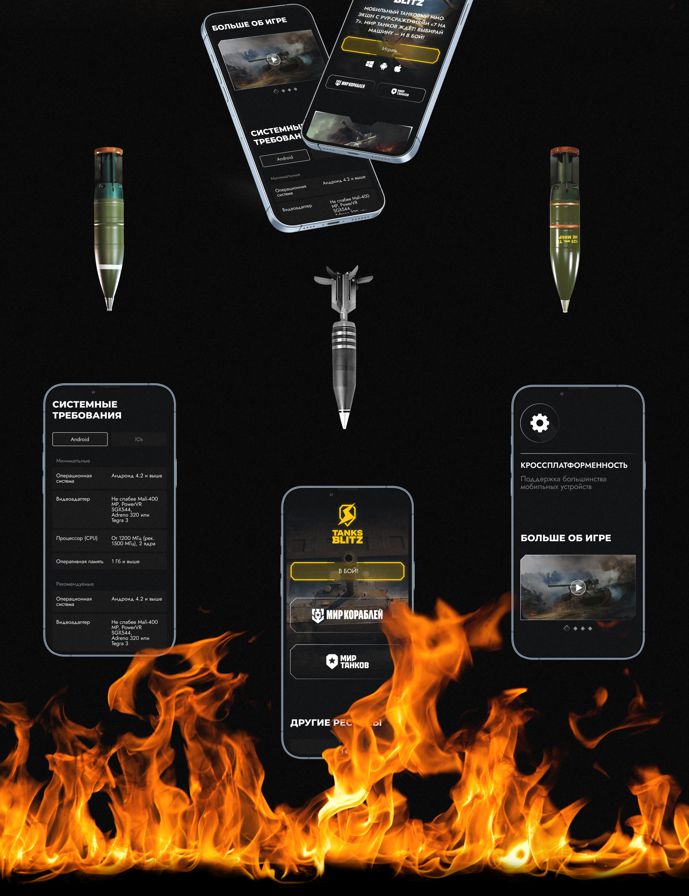 Tanks Blitz / Website redesign concept — Изображение №4 — Интерфейсы на Dprofile