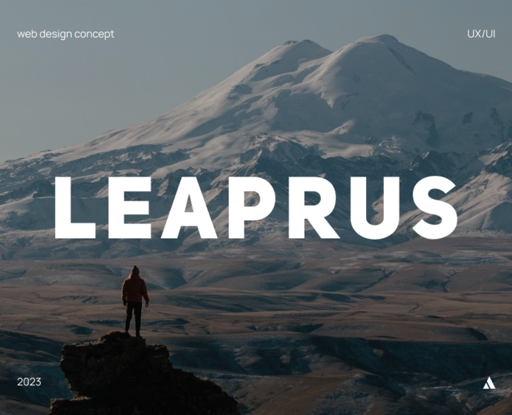 Redesign concept | eco-hotel LEAPRUS на Dprofile