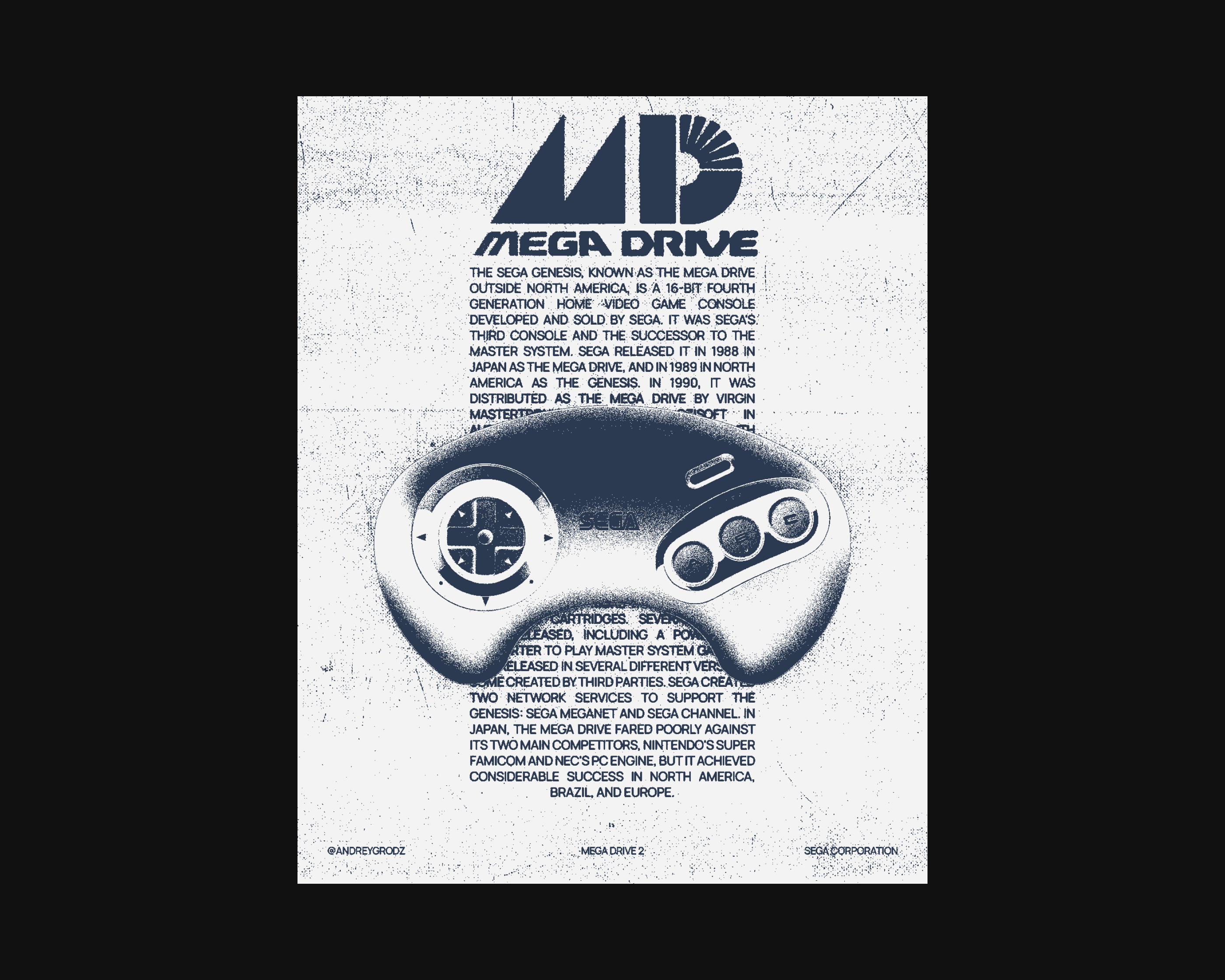 SEGA. Серия постеров — Изображение №5 — Графика на Dprofile