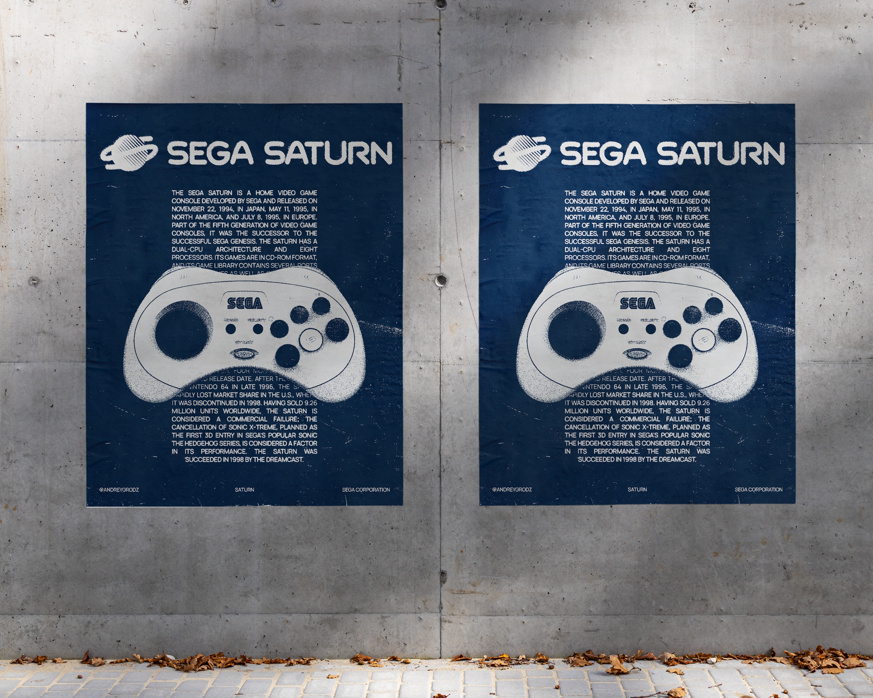 SEGA. Серия постеров — Изображение №4 — Графика на Dprofile