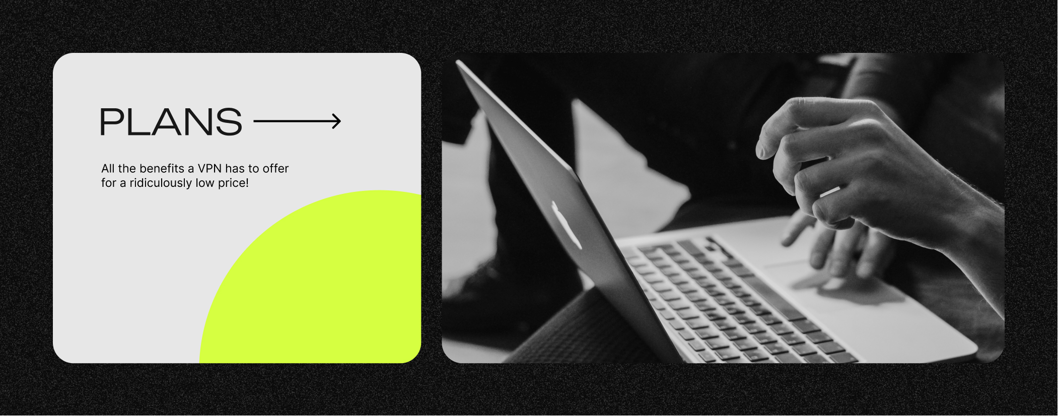 Landing VPN GO company — Изображение №5 — Интерфейсы на Dprofile