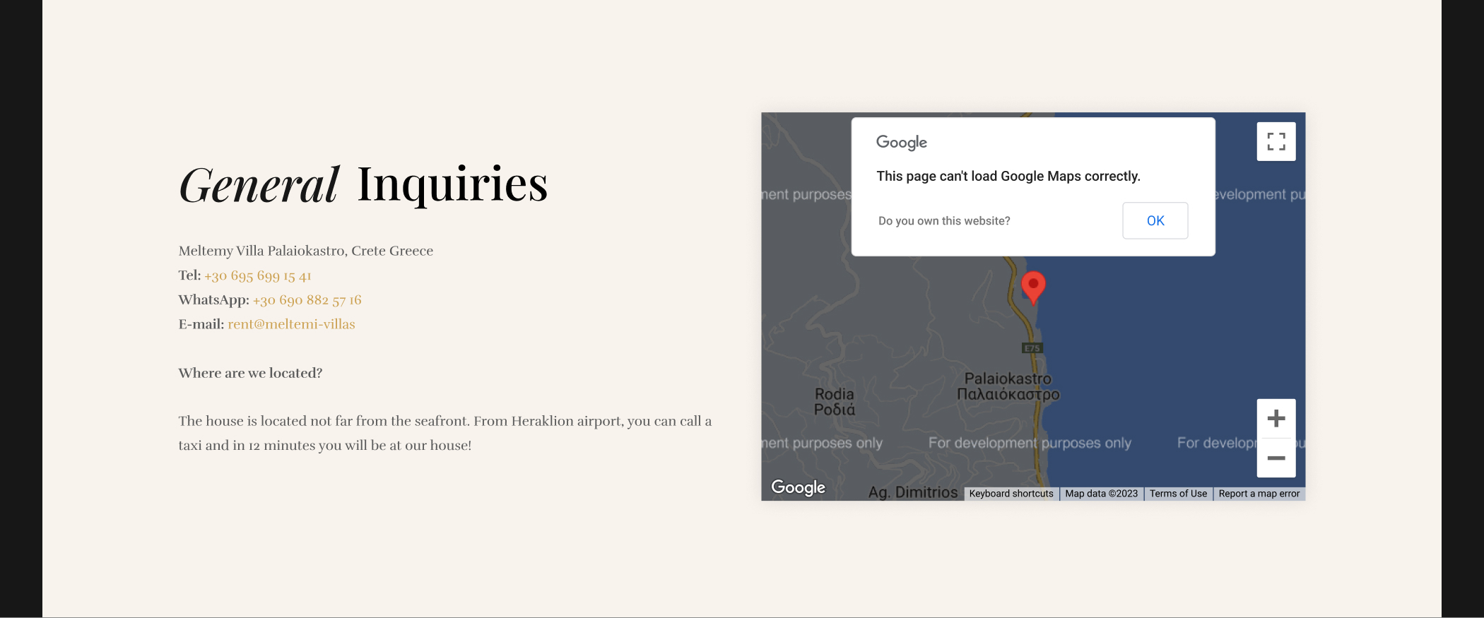 MELTEMY - Villa in Crete — Изображение №6 — Интерфейсы на Dprofile