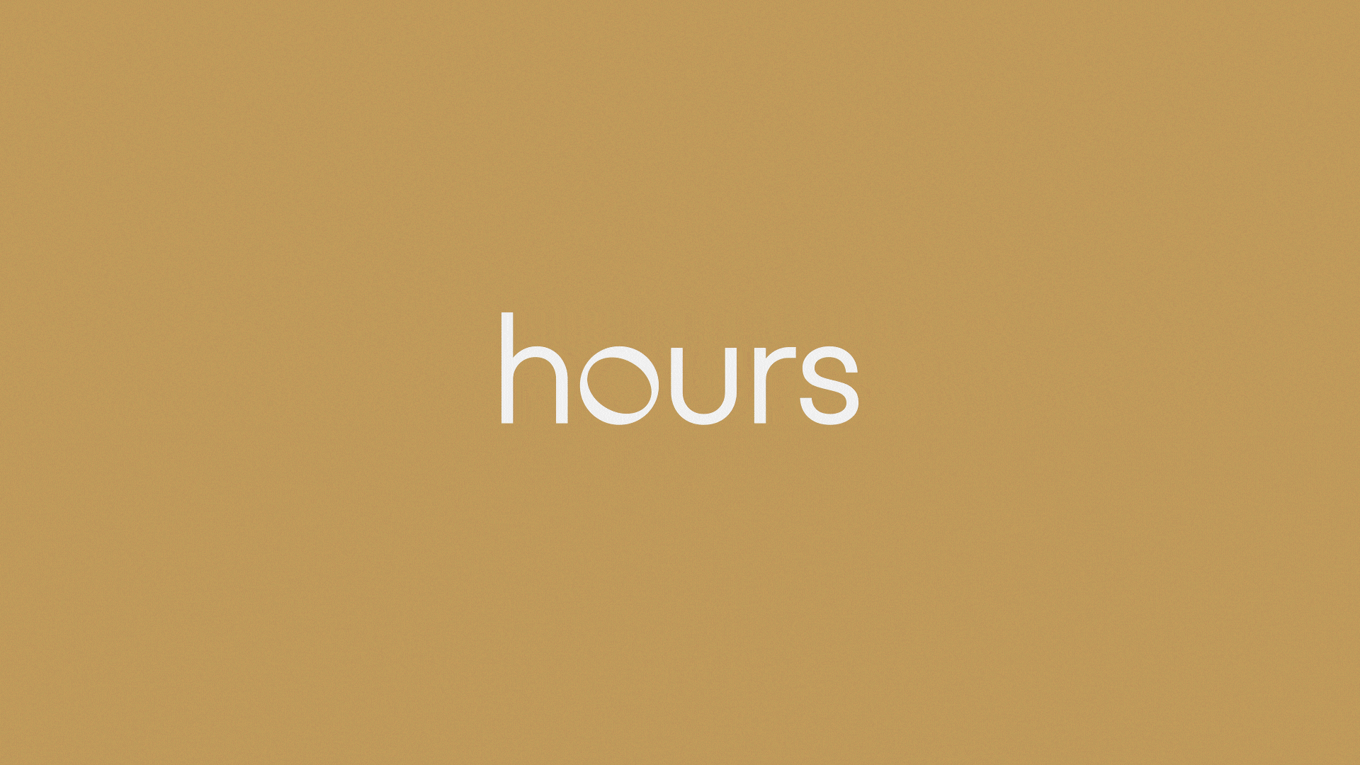 hours — Изображение №1 — Брендинг, Графика на Dprofile