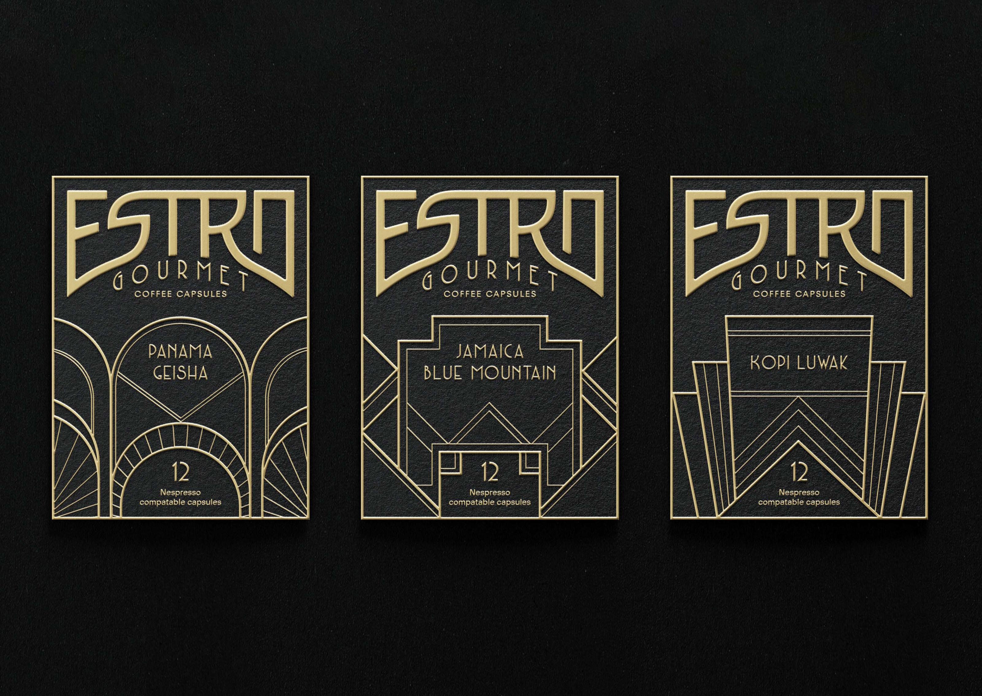 ESTRO — brand new coffee capsules — Изображение №2 — Брендинг на Dprofile
