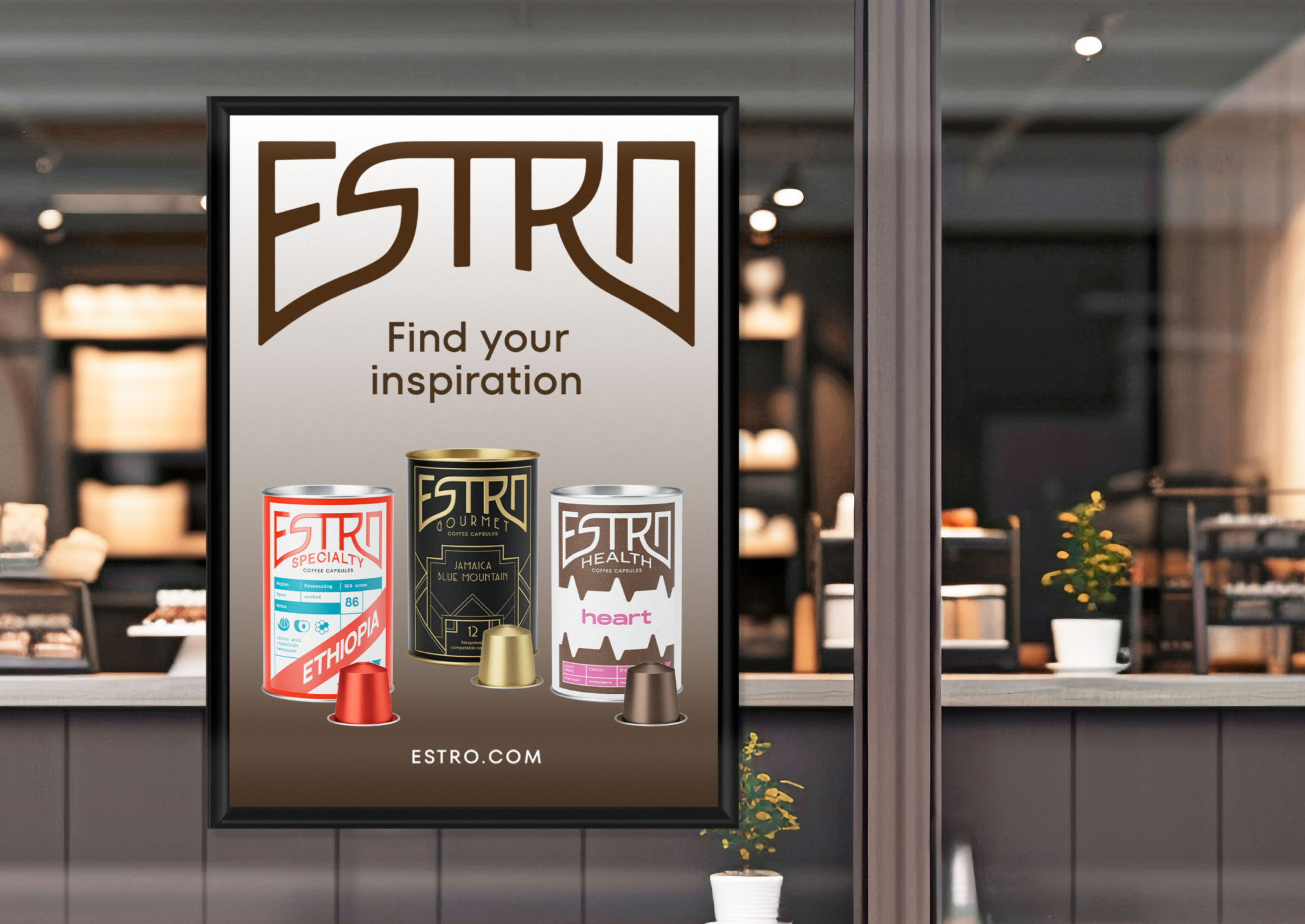 ESTRO — brand new coffee capsules — Изображение №24 — Брендинг на Dprofile