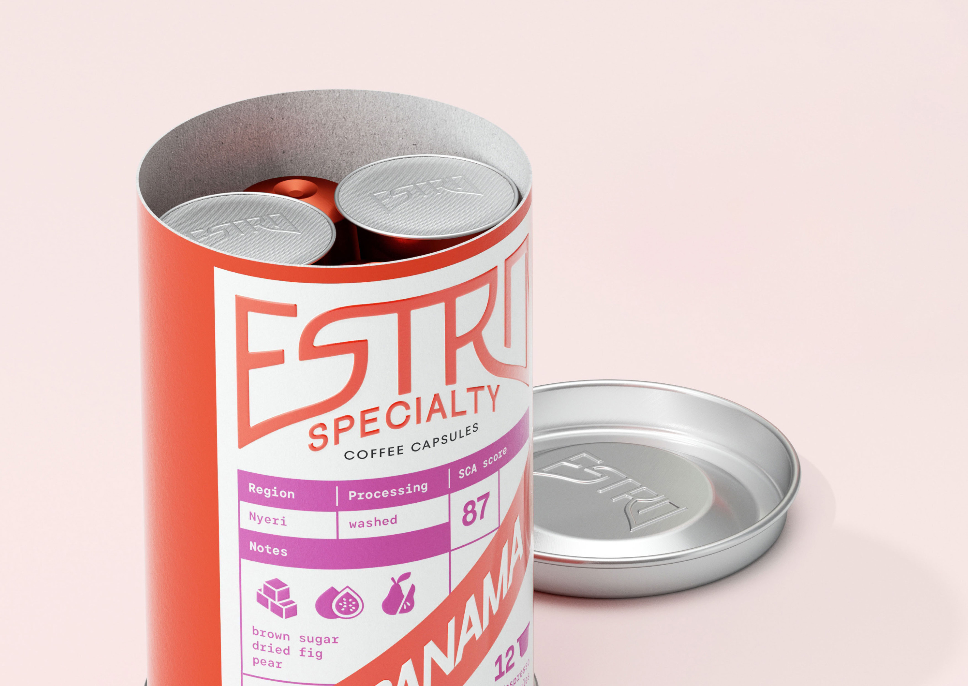 ESTRO — brand new coffee capsules — Изображение №13 — Брендинг на Dprofile
