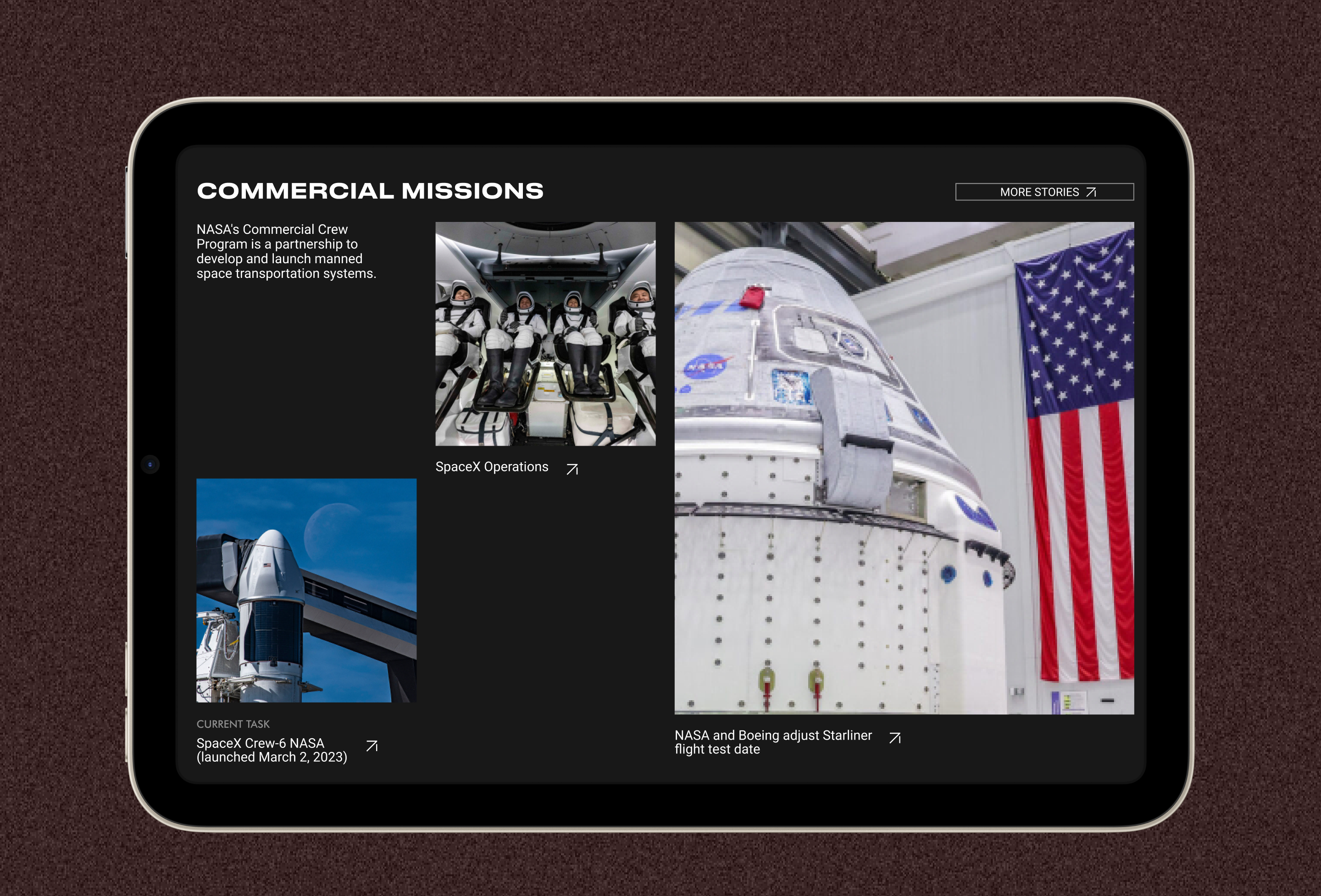 NASA Deep Dive Planetary Website — redesign — Изображение №7 — Интерфейсы на Dprofile