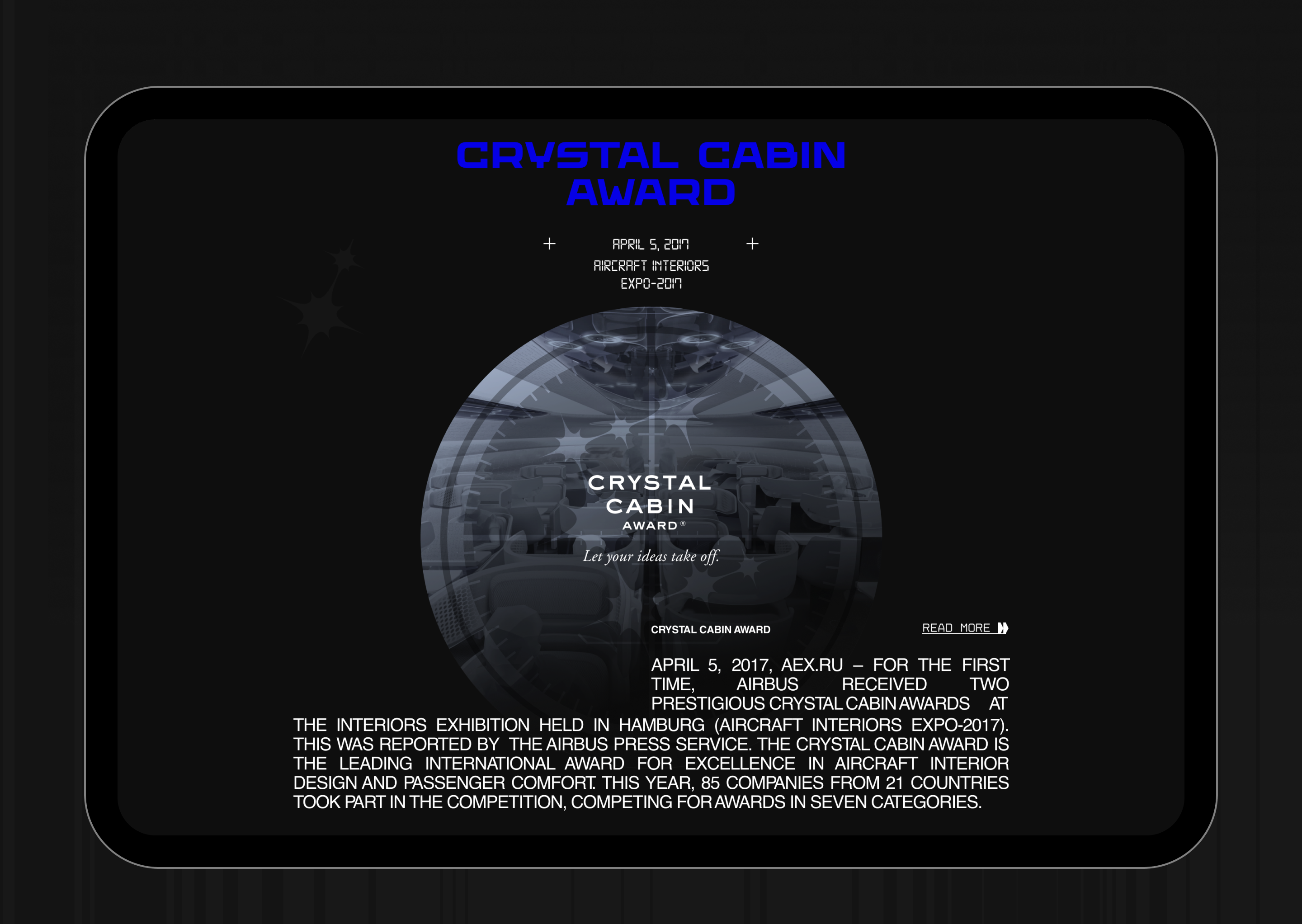 Redesign Airbus corporate website — Изображение №9 — Интерфейсы на Dprofile