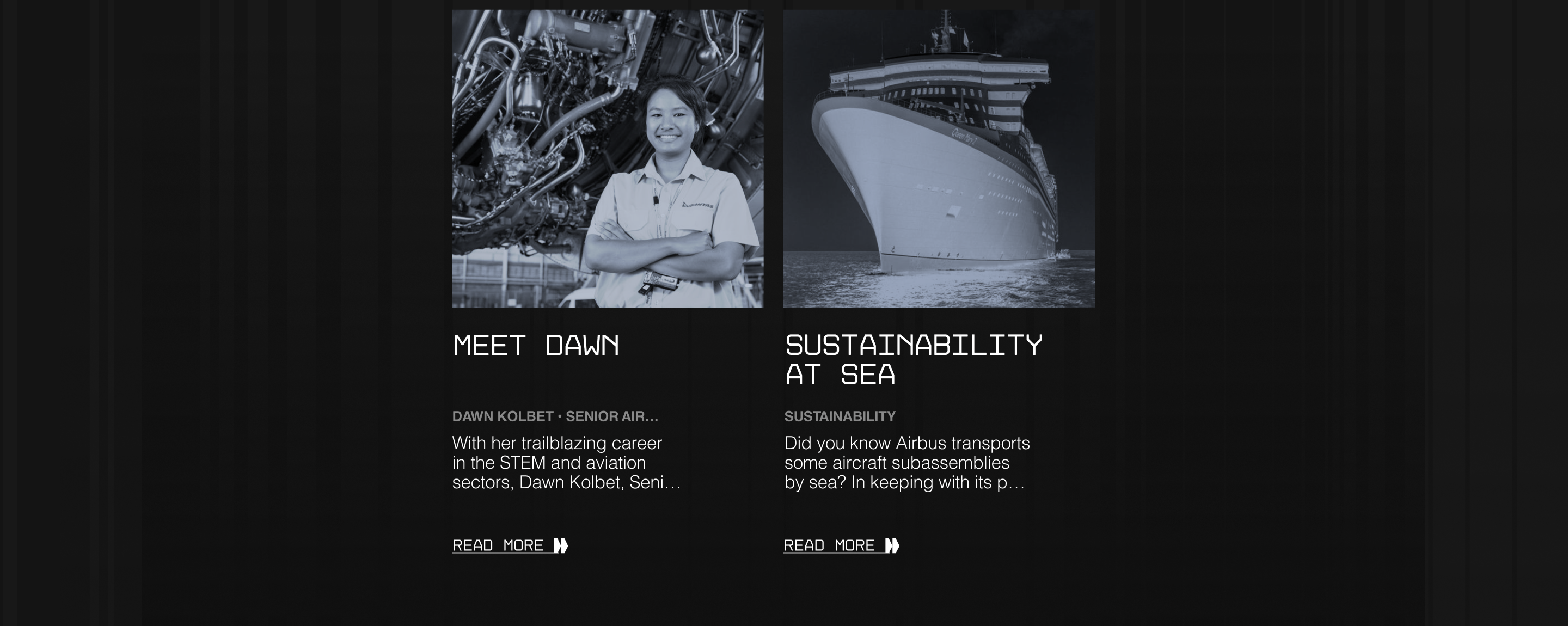 Redesign Airbus corporate website — Изображение №5 — Интерфейсы на Dprofile