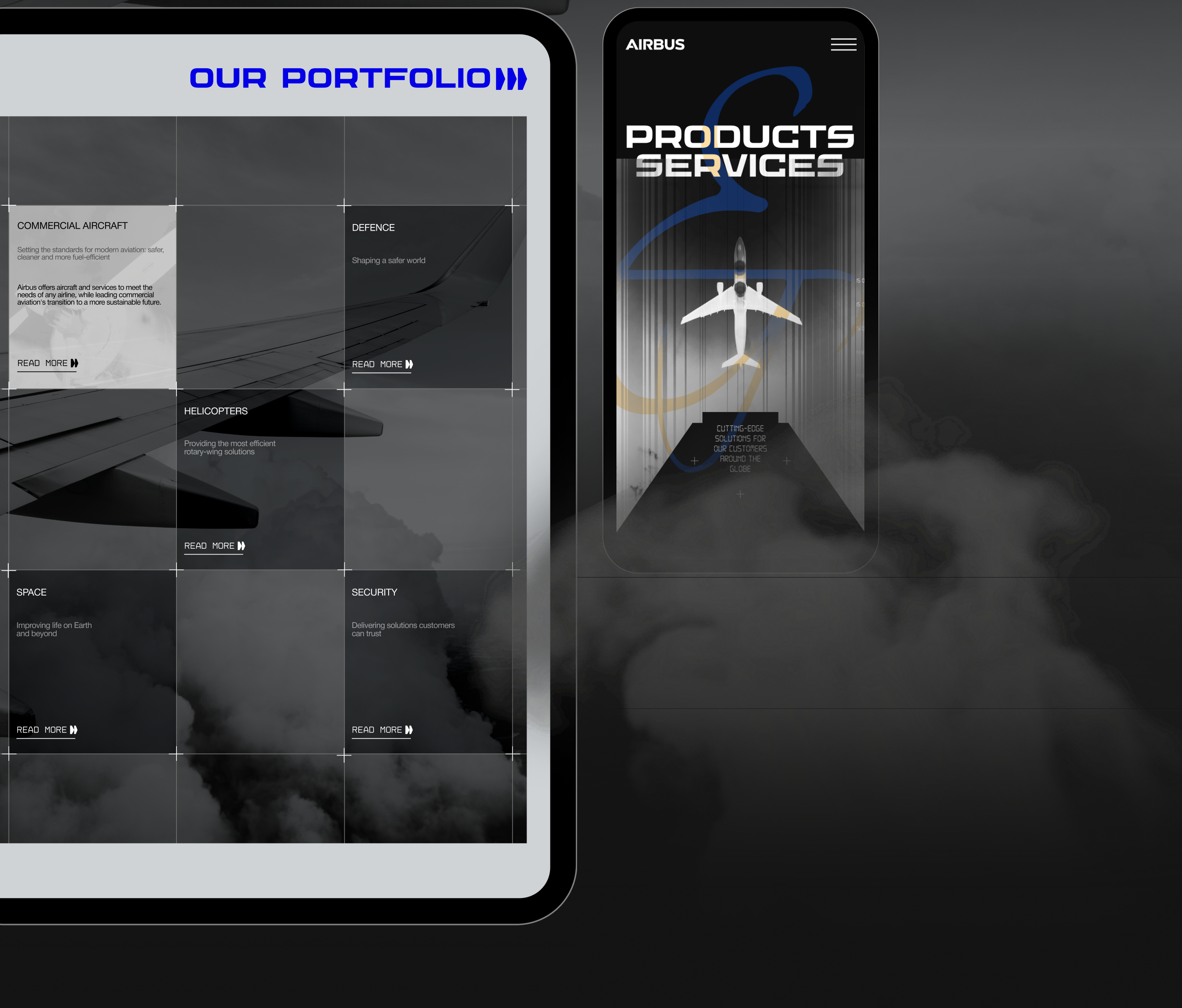 Redesign Airbus corporate website — Изображение №12 — Интерфейсы на Dprofile