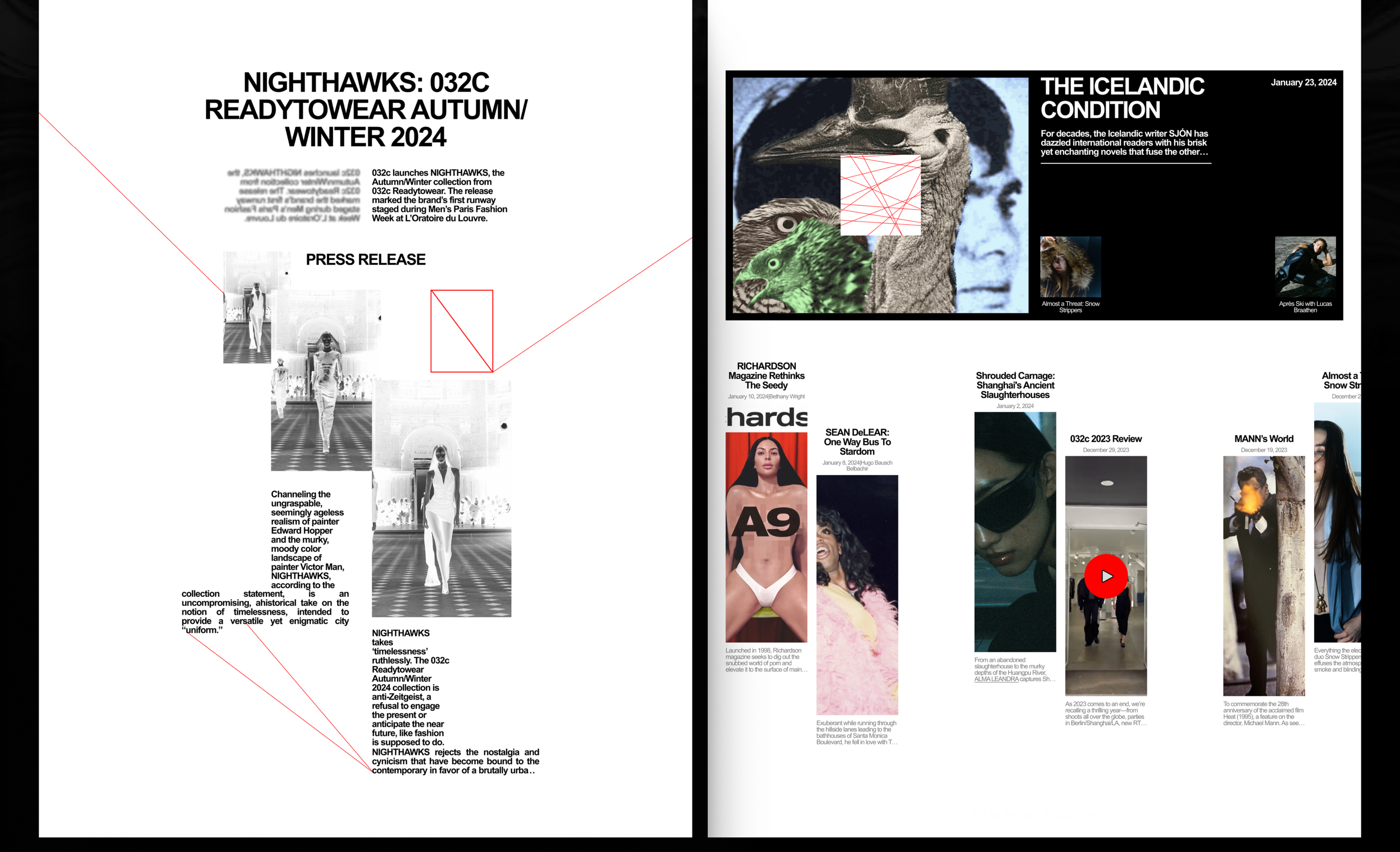 Redesign of online store 032c — Изображение №4 — Интерфейсы на Dprofile