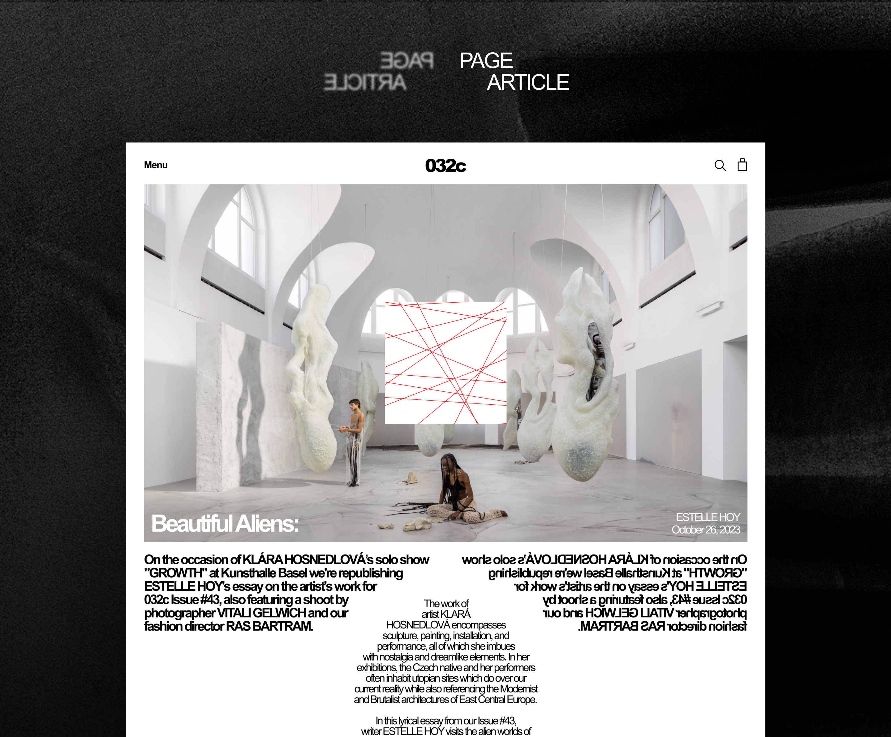 Redesign of online store 032c — Изображение №15 — Интерфейсы на Dprofile