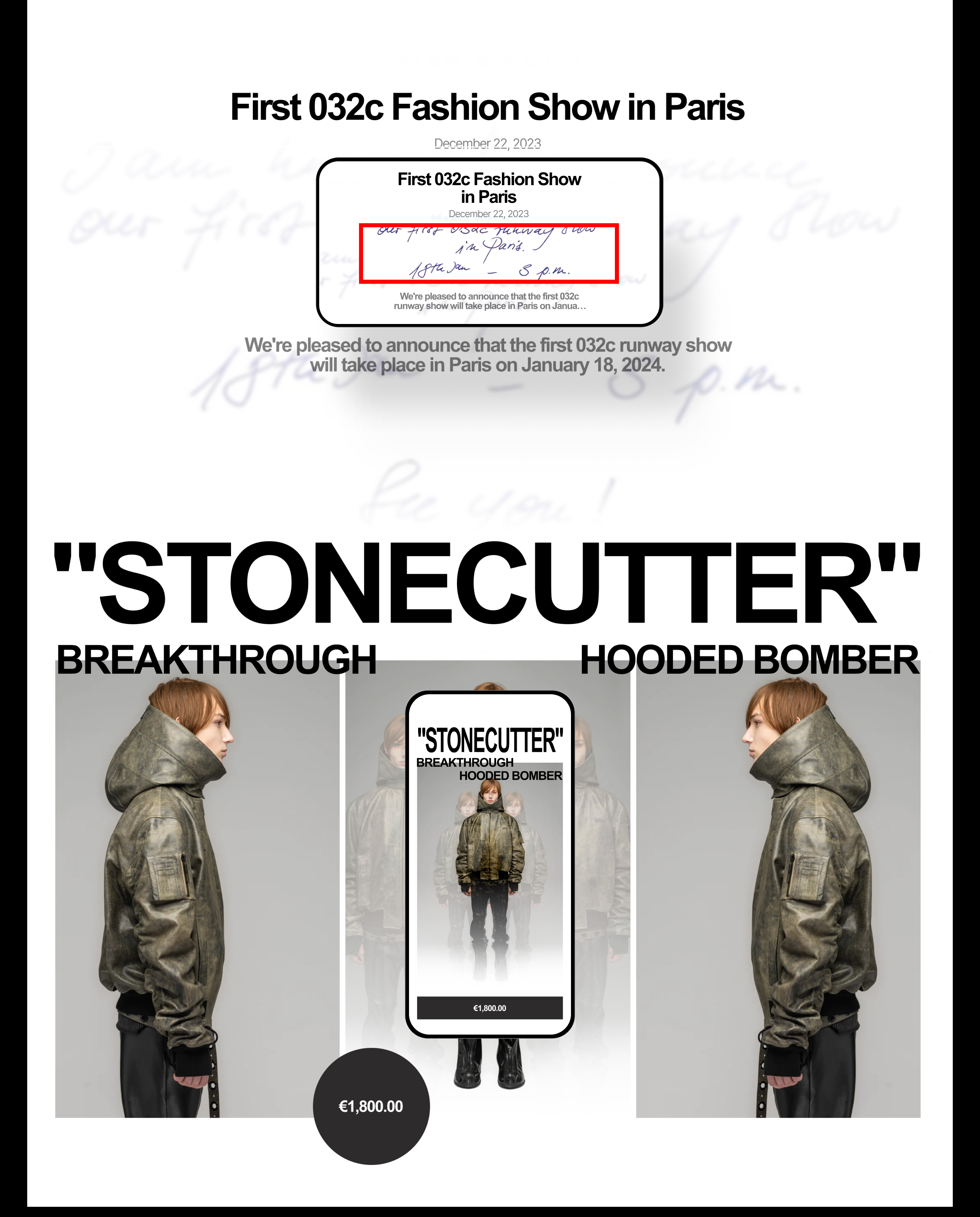 Redesign of online store 032c — Изображение №5 — Интерфейсы на Dprofile