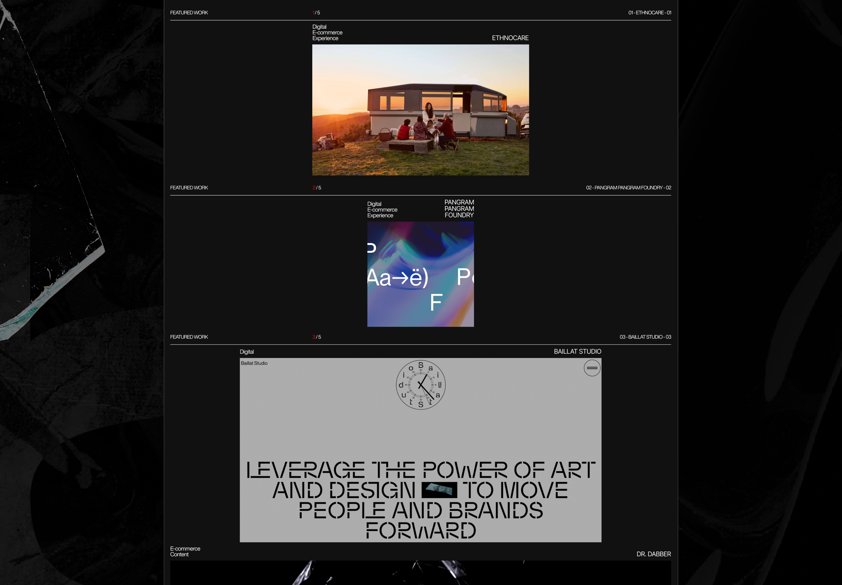 Redesign of the Lokomotive agency website — Изображение №5 — Интерфейсы на Dprofile