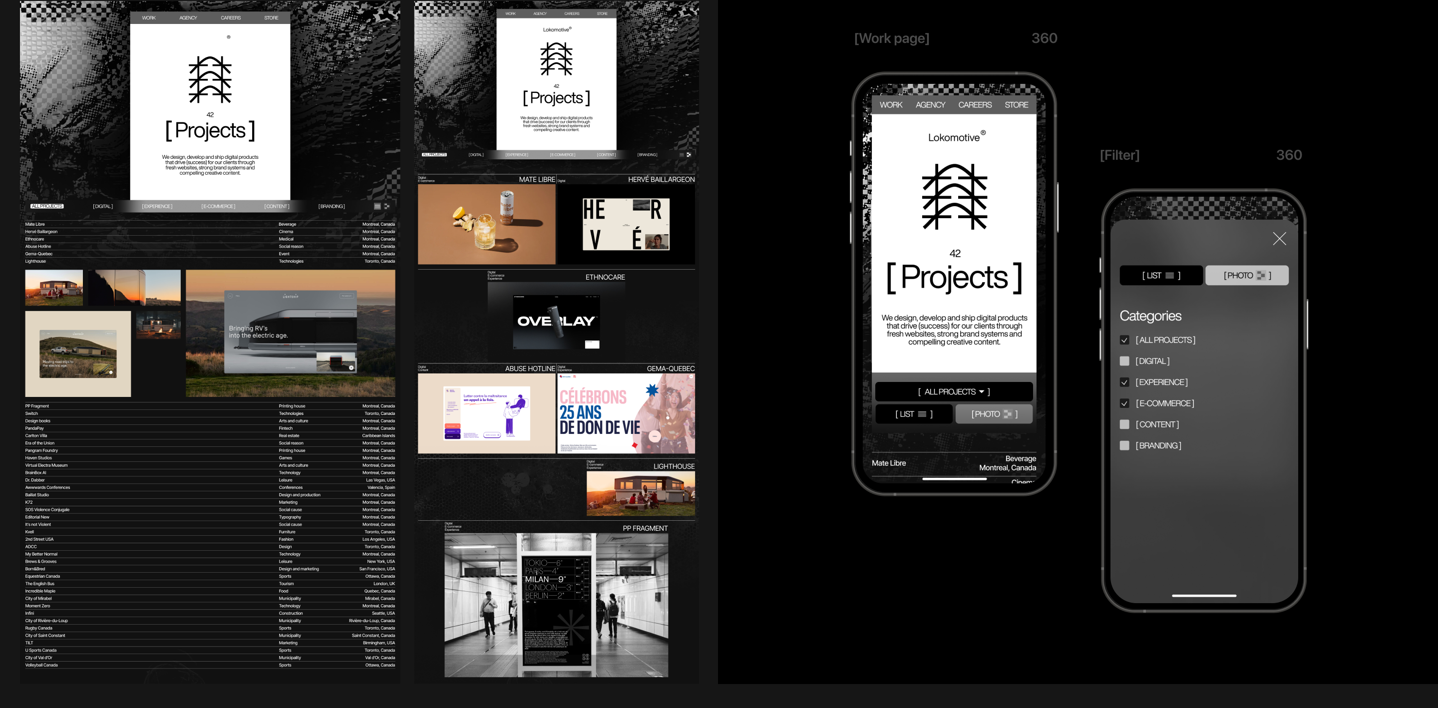 Redesign of the Lokomotive agency website — Изображение №9 — Интерфейсы на Dprofile