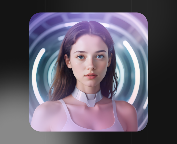 Посадочная страница  ИИ-ассистента — Интерфейсы, Брендинг на Dprofile