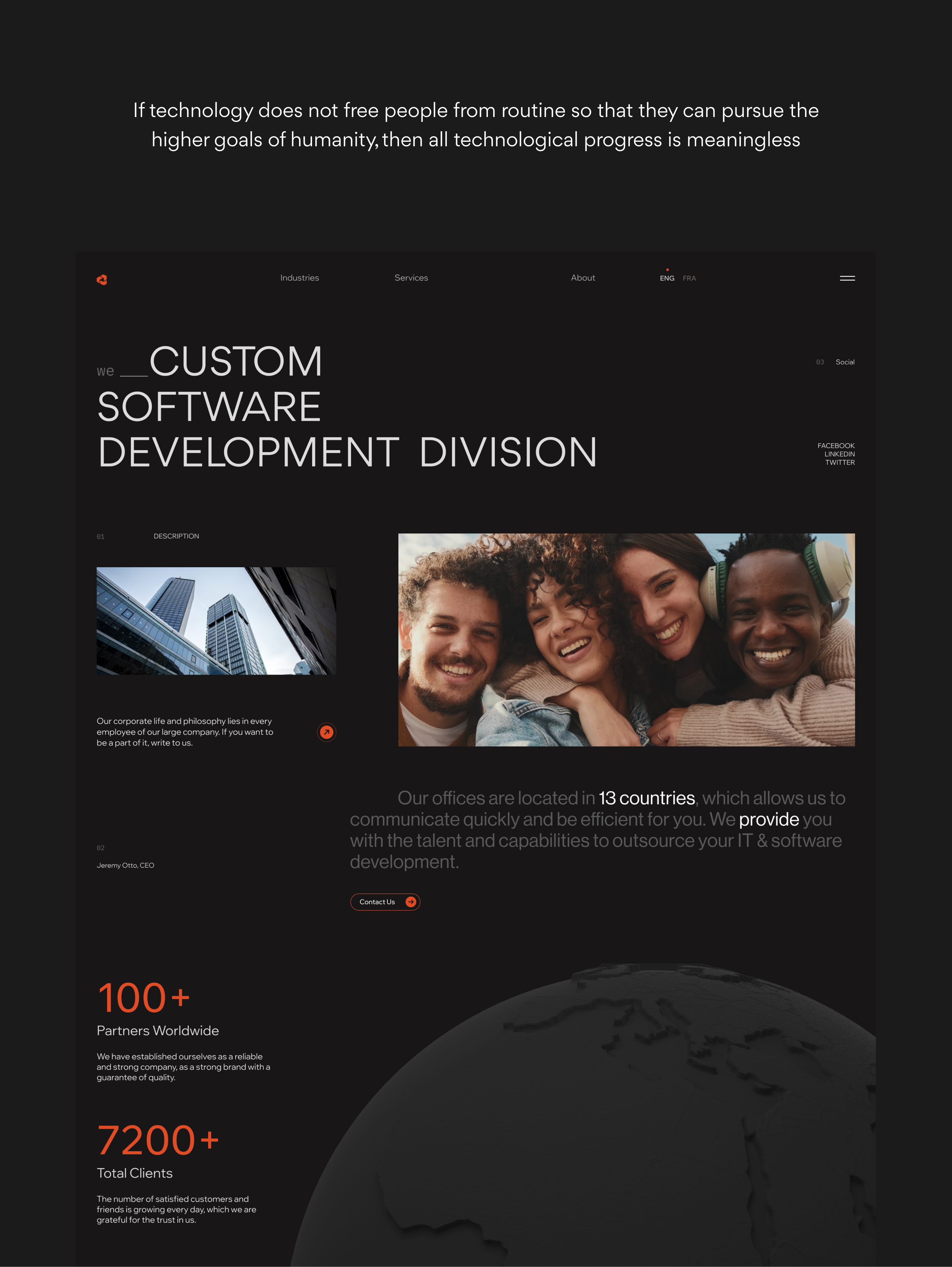 VASK - Software Development Division — Изображение №2 — Маркетинг, Интерфейсы на Dprofile