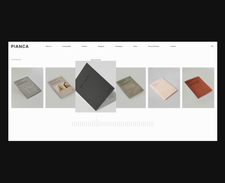 PIANKA — Интерфейсы на Dprofile