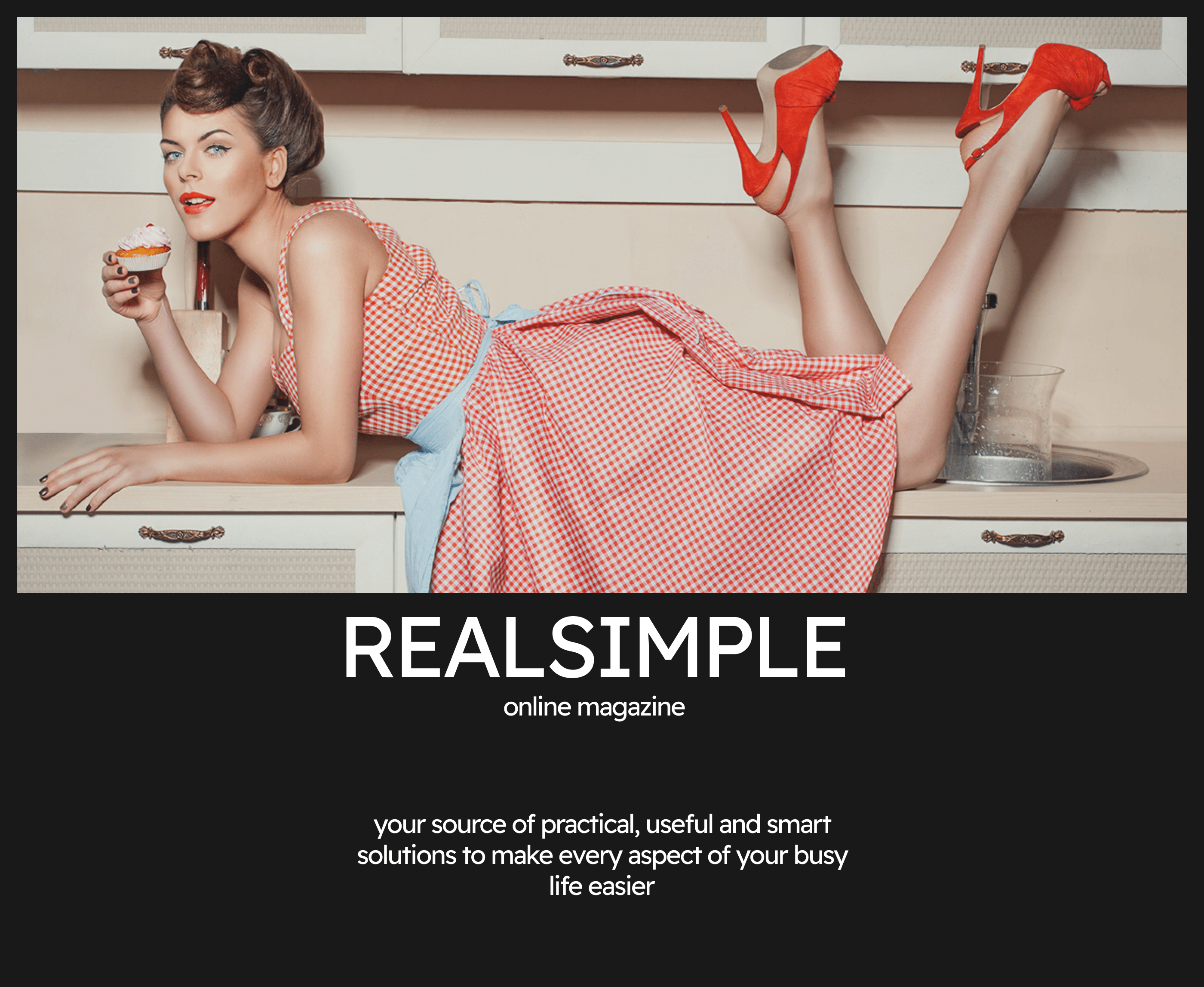 REALSIMPLE | News site — Изображение №1 — Интерфейсы на Dprofile
