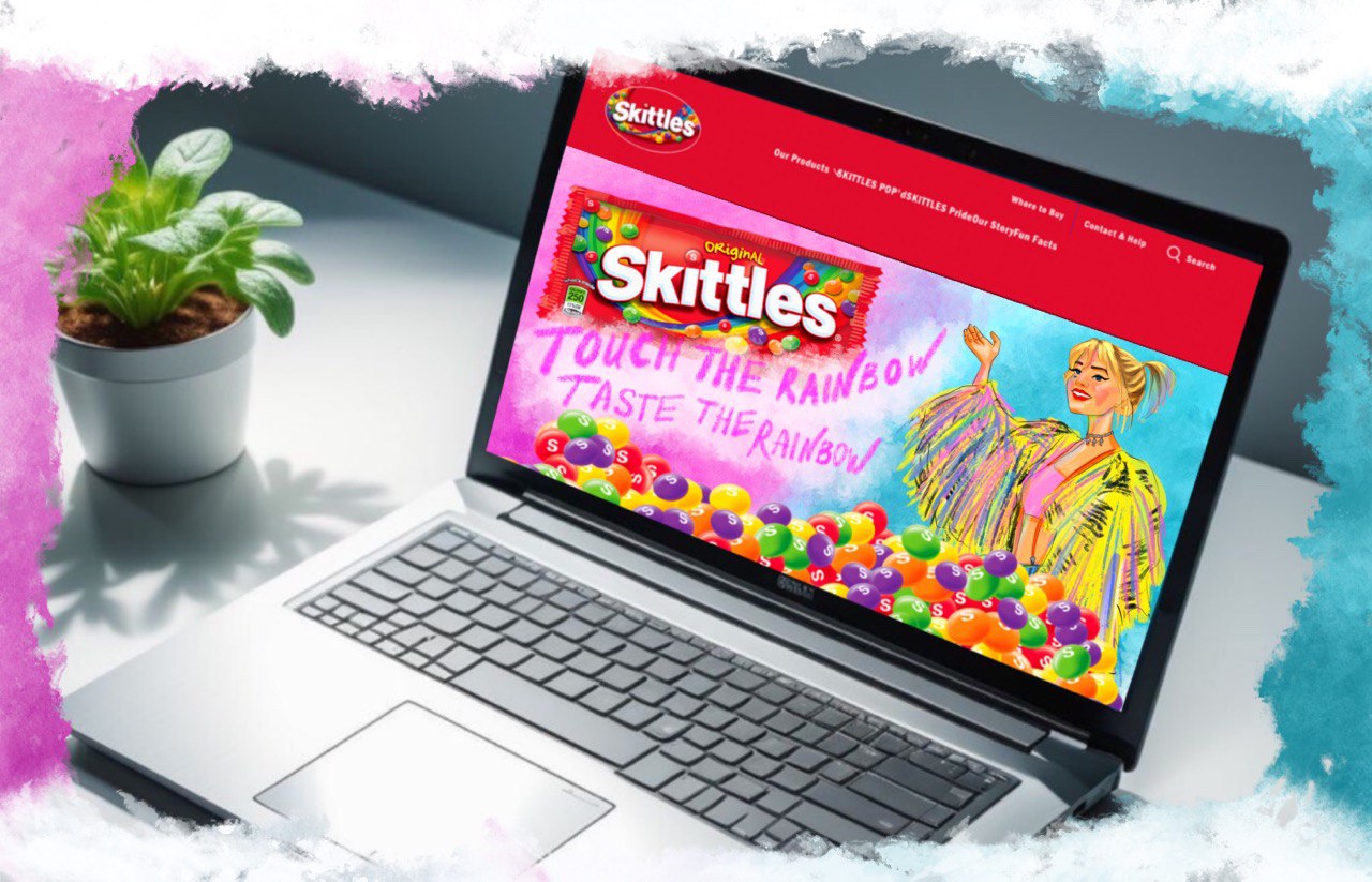 Персонаж для рекламной иллюстрации конфет Skittles — Изображение №5 — Иллюстрация, Маркетинг на Dprofile