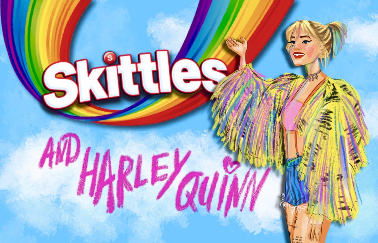 Персонаж для рекламной иллюстрации конфет Skittles — Изображение №1 — Иллюстрация, Маркетинг на Dprofile
