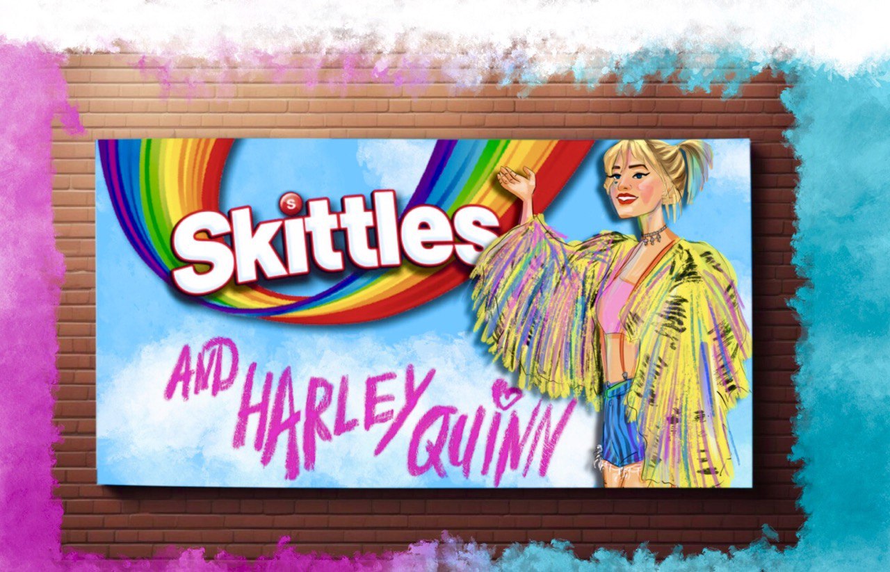 Персонаж для рекламной иллюстрации конфет Skittles — Изображение №3 — Иллюстрация, Маркетинг на Dprofile