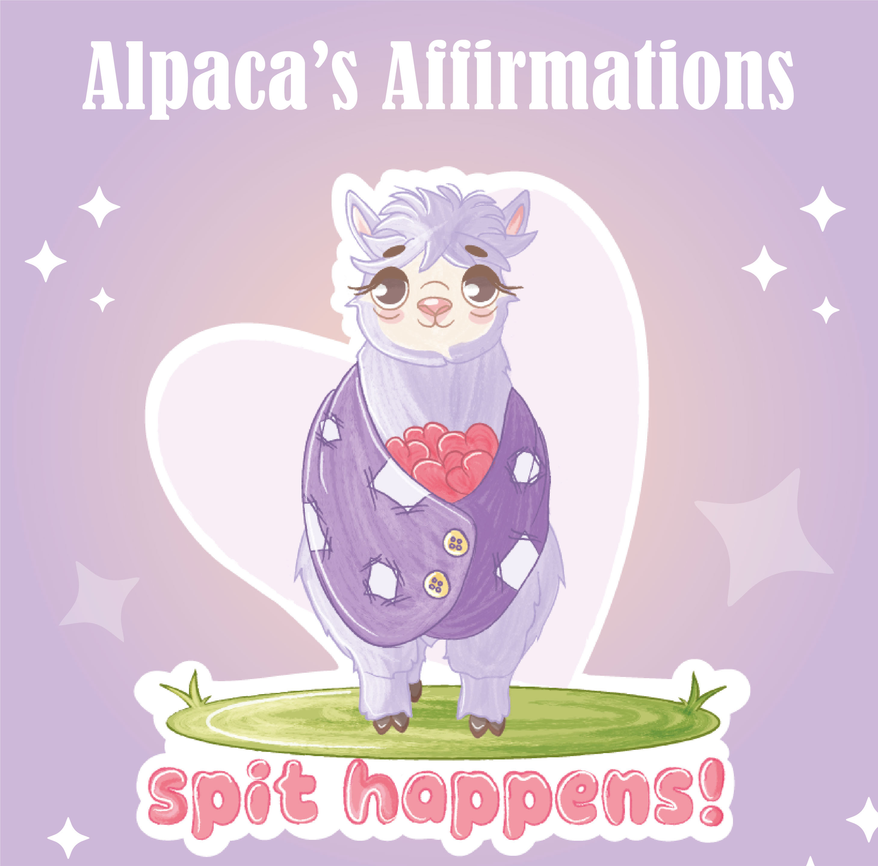 Милая альпака - векторные стикеры — Изображение №1 — Иллюстрация на Dprofile