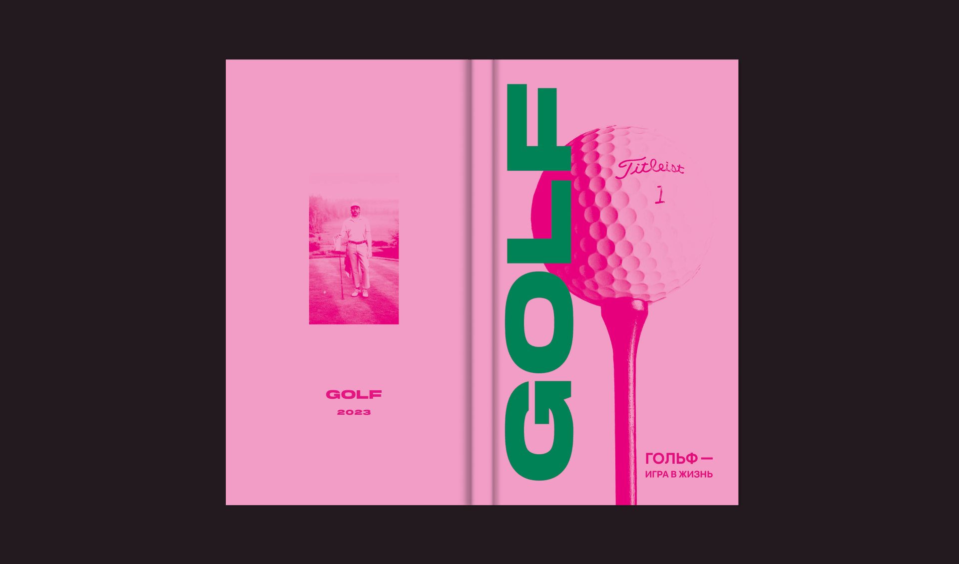Визуальное исследование "GOLF" — Изображение №2 — Графика на Dprofile