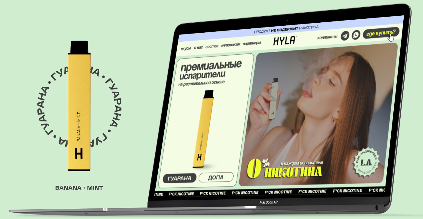 HYLA. website design — Изображение №13 — Интерфейсы, Графика на Dprofile