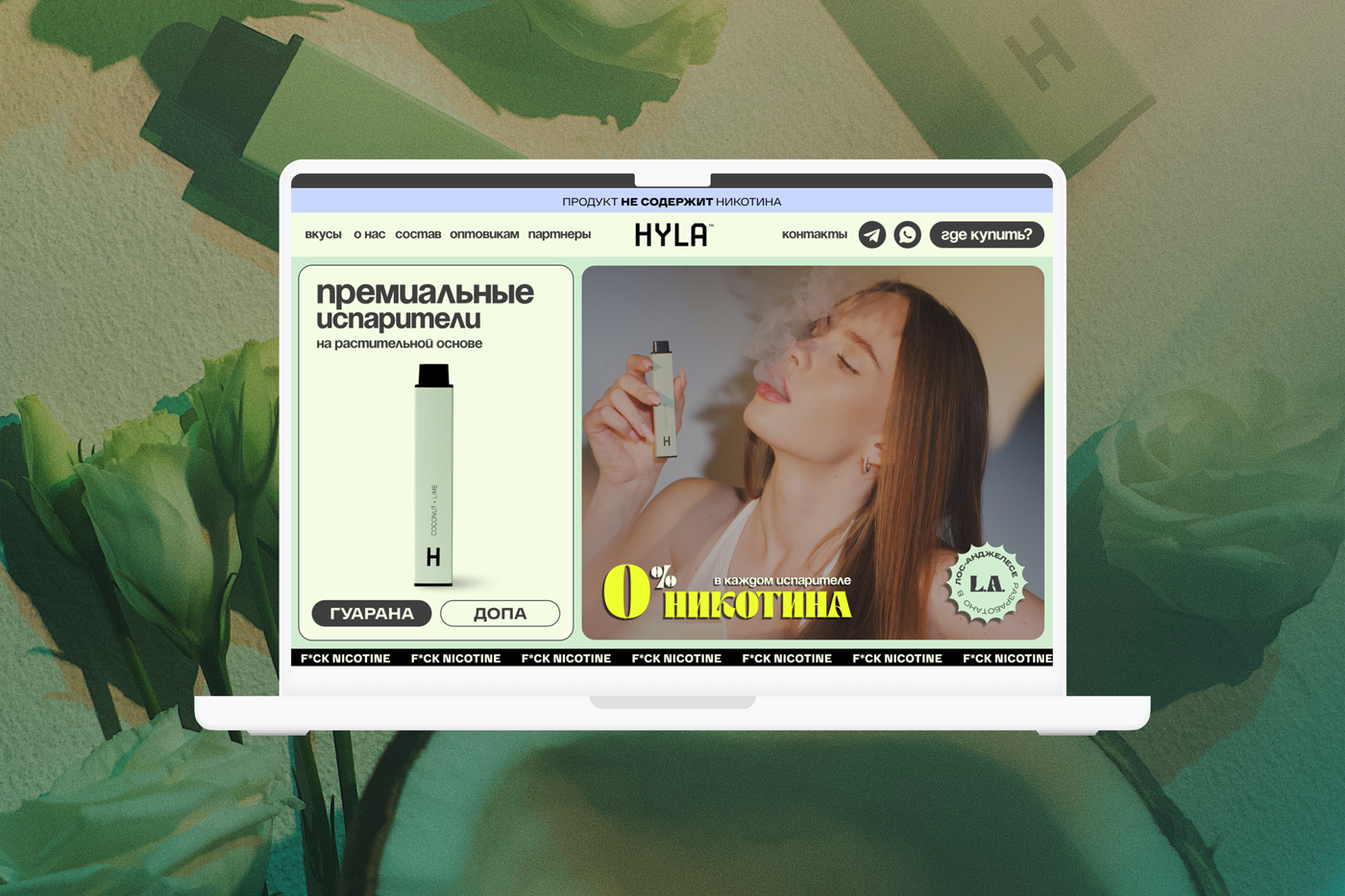 HYLA. website design — Изображение №14 — Интерфейсы, Графика на Dprofile