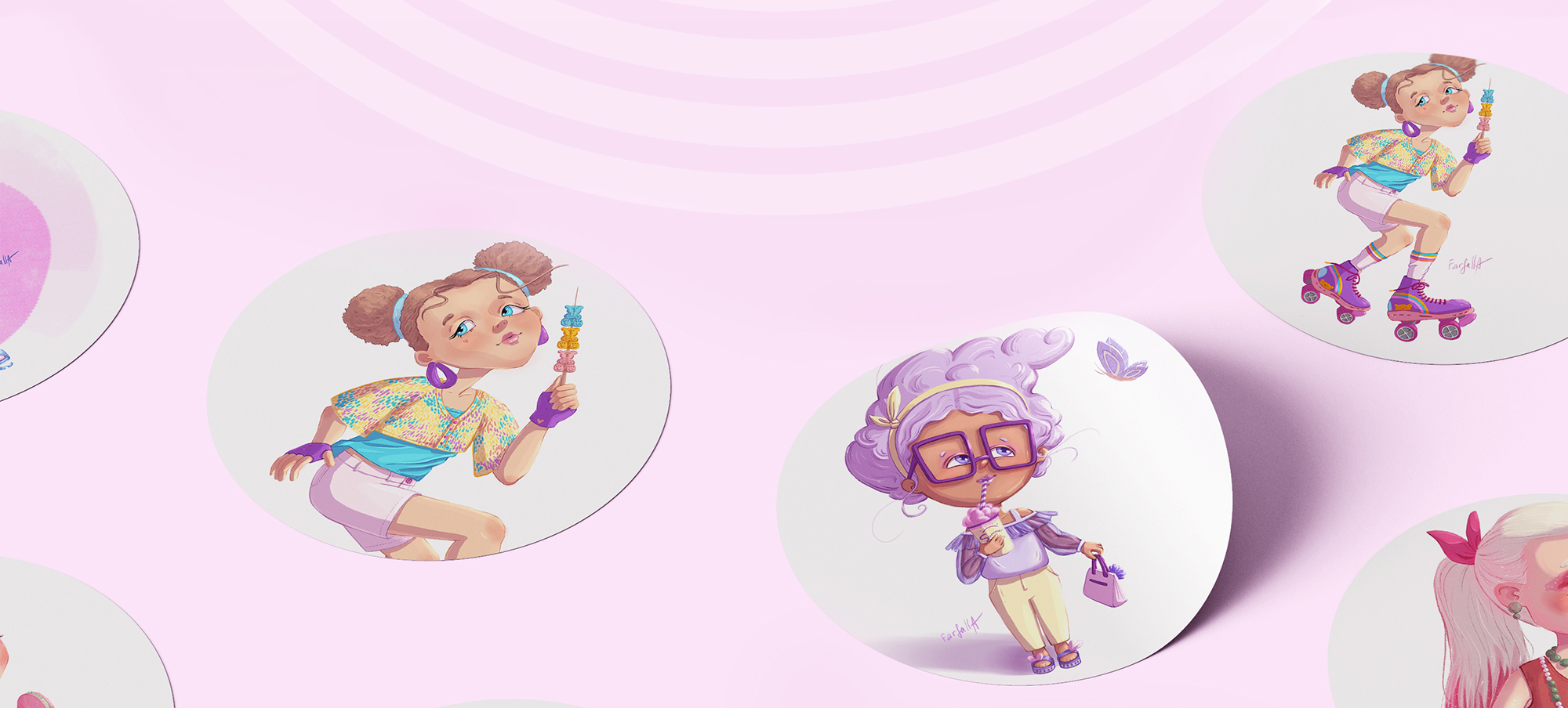 Summer Sweets | Челлендж по созданию персонажей — Изображение №12 — Иллюстрация на Dprofile