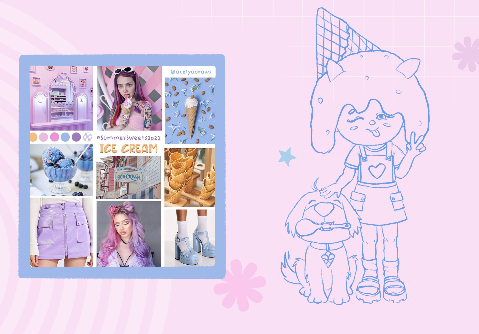 Summer Sweets | Челлендж по созданию персонажей — Изображение №6 — Иллюстрация на Dprofile