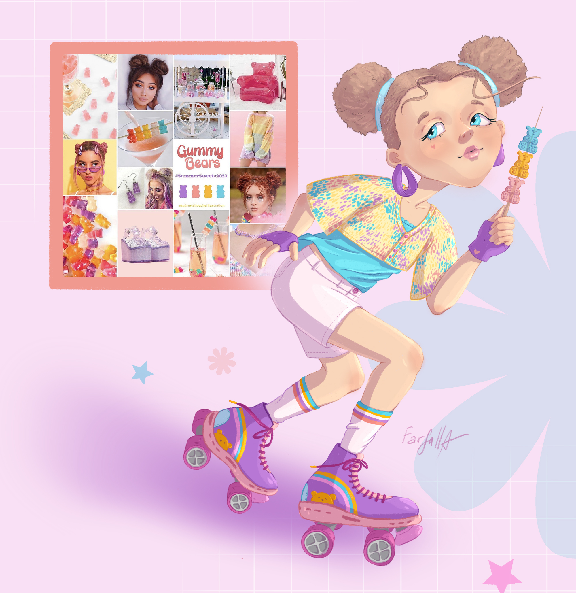 Summer Sweets | Челлендж по созданию персонажей — Изображение №5 — Иллюстрация на Dprofile
