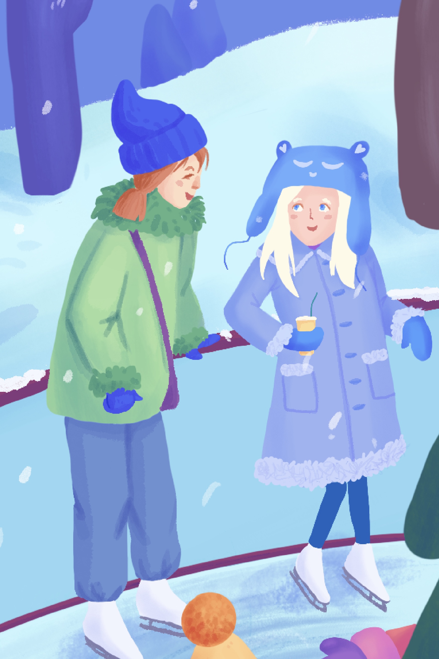 Новогодние иллюстрации — Изображение №7 — Иллюстрация, Графика на Dprofile