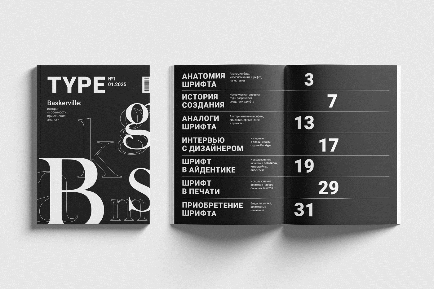 Журнал "TYPE" — Изображение №2 — Графика на Dprofile