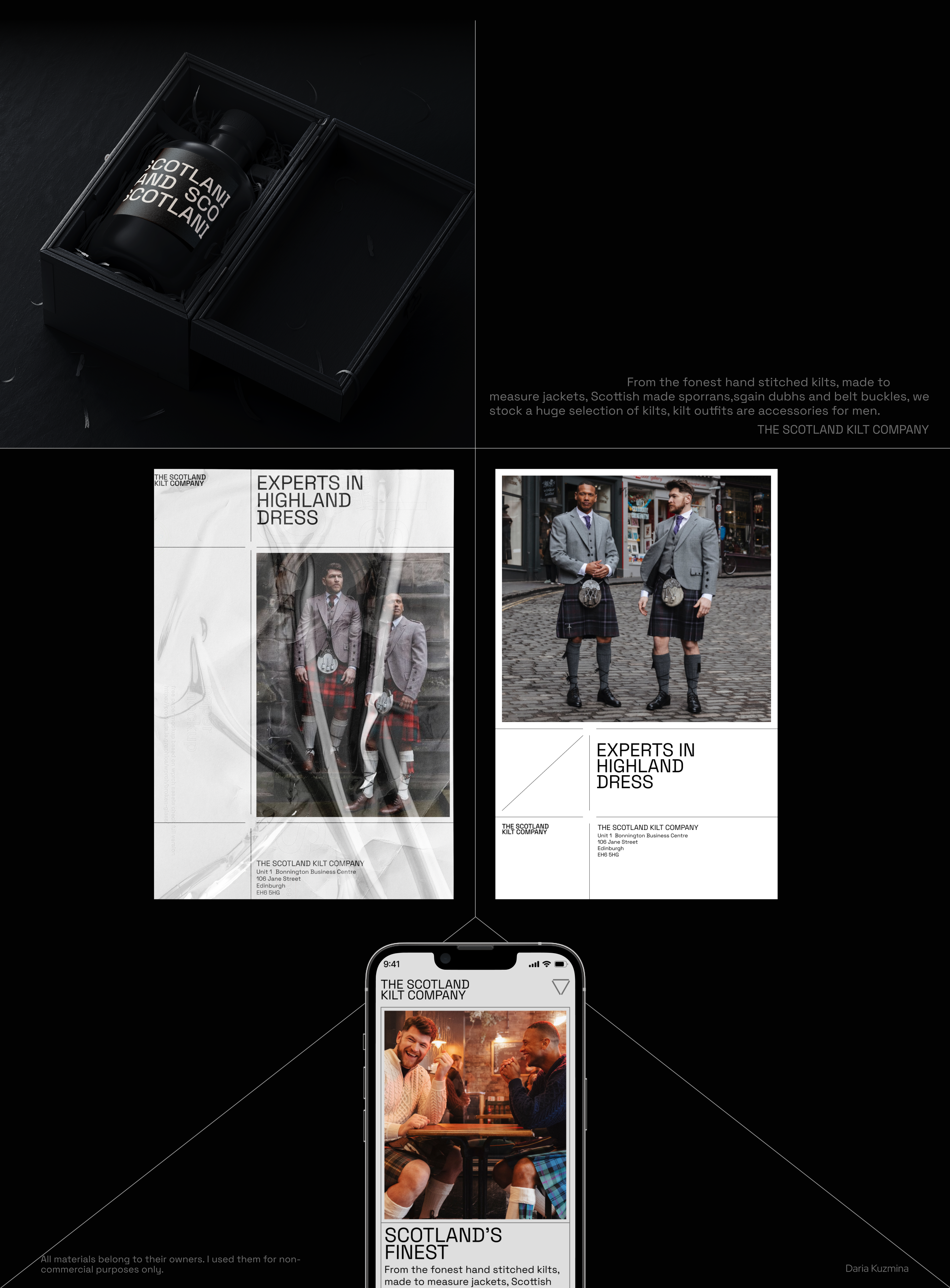The Scotland  Kilt Company — Изображение №7 — Интерфейсы, Брендинг на Dprofile