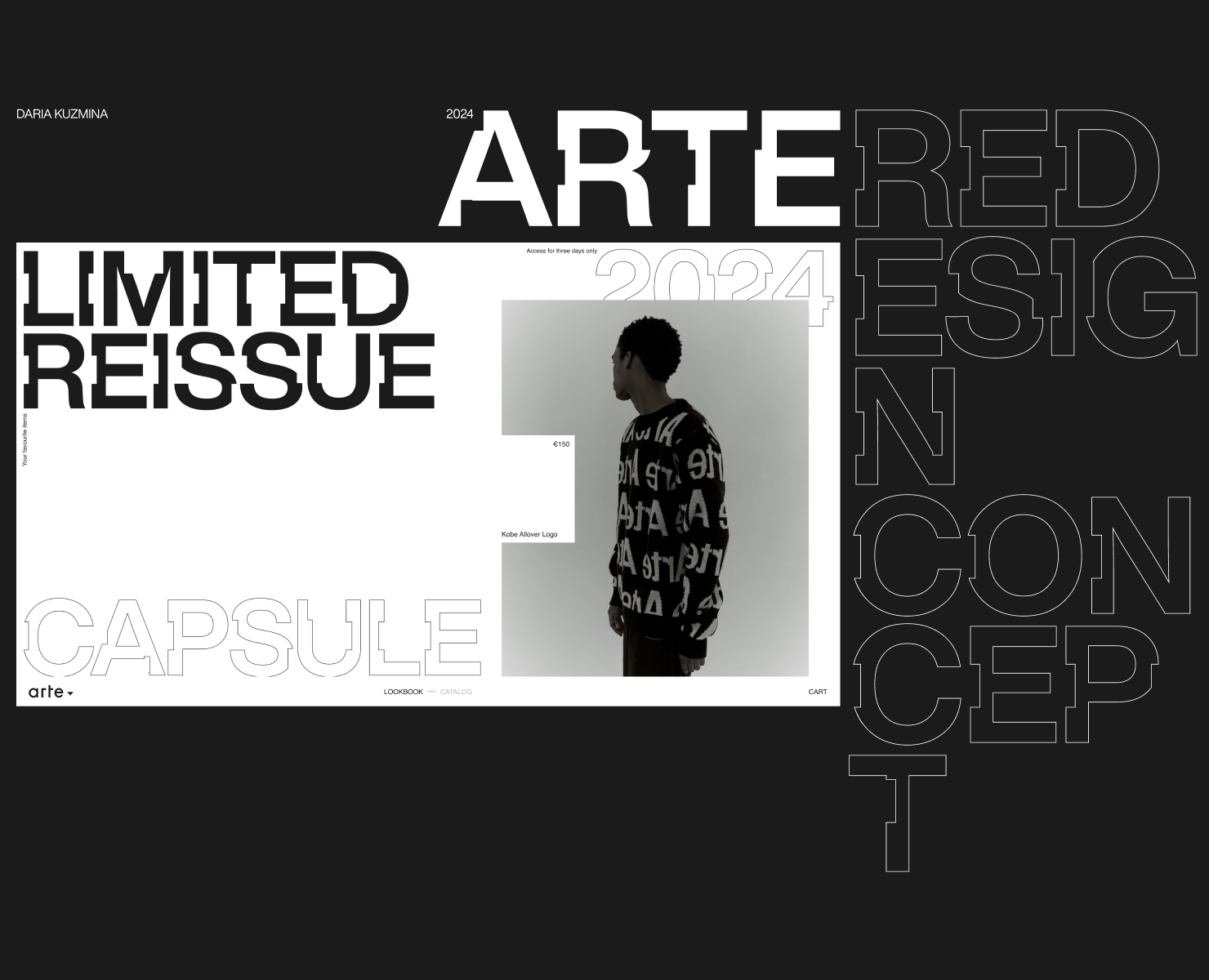 Arte store Redesign concept — Интерфейсы, Брендинг на Dprofile