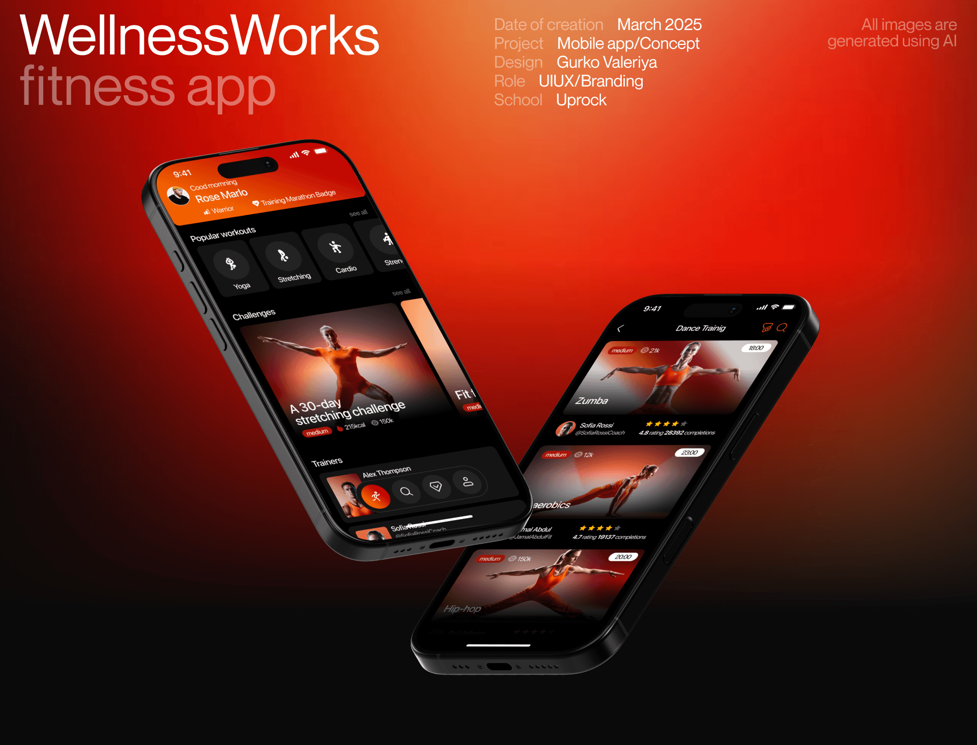 Fitness app user interface — Изображение №1 — Интерфейсы на Dprofile