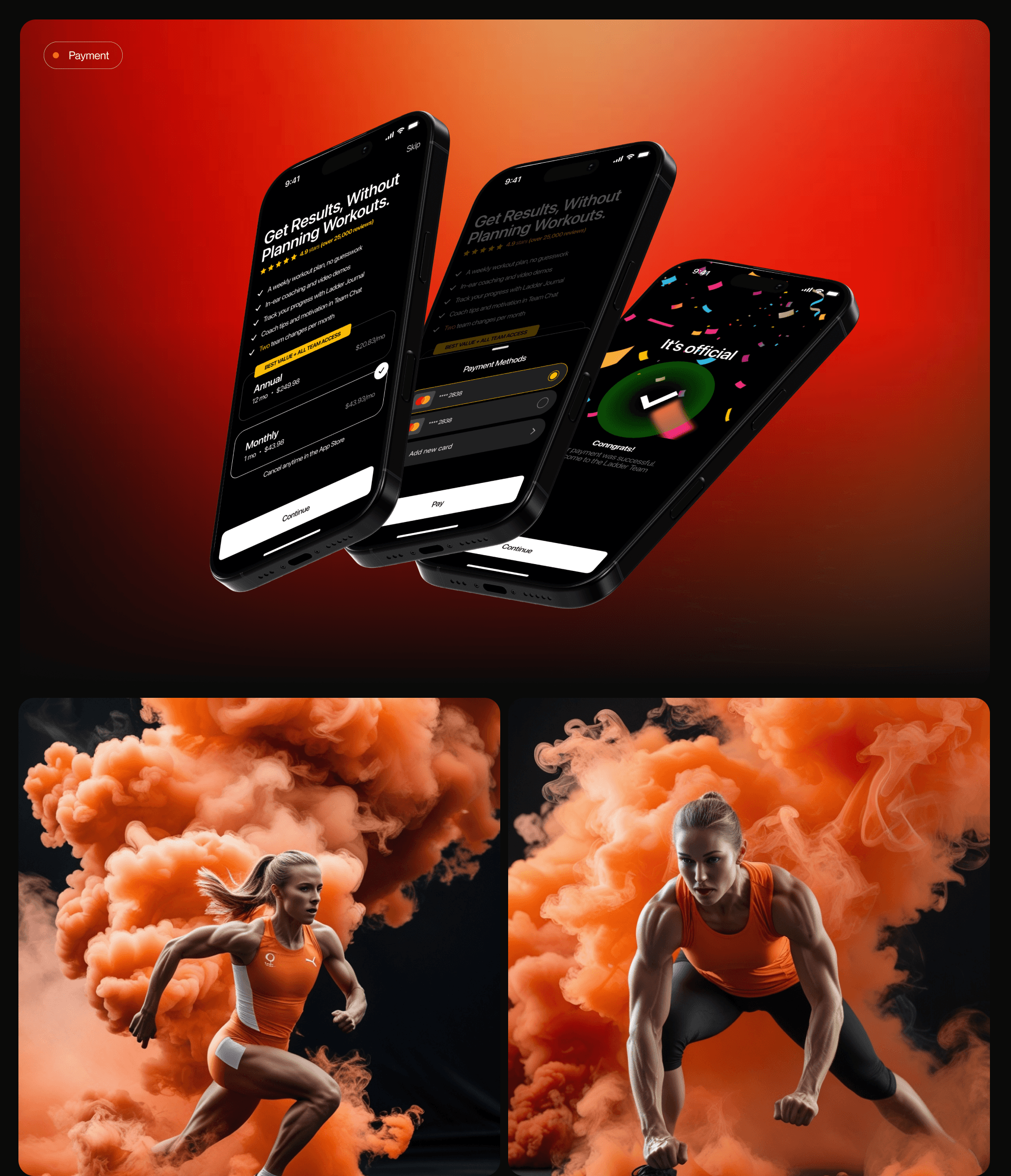 Fitness app user interface — Изображение №13 — Интерфейсы на Dprofile