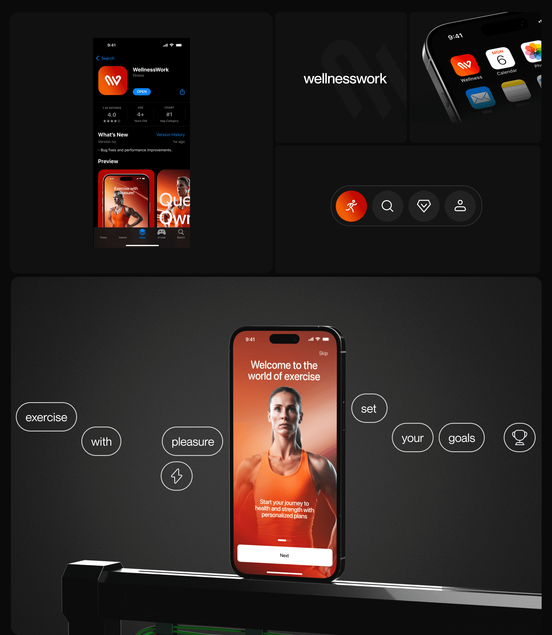 Fitness app user interface — Изображение №4 — Интерфейсы на Dprofile
