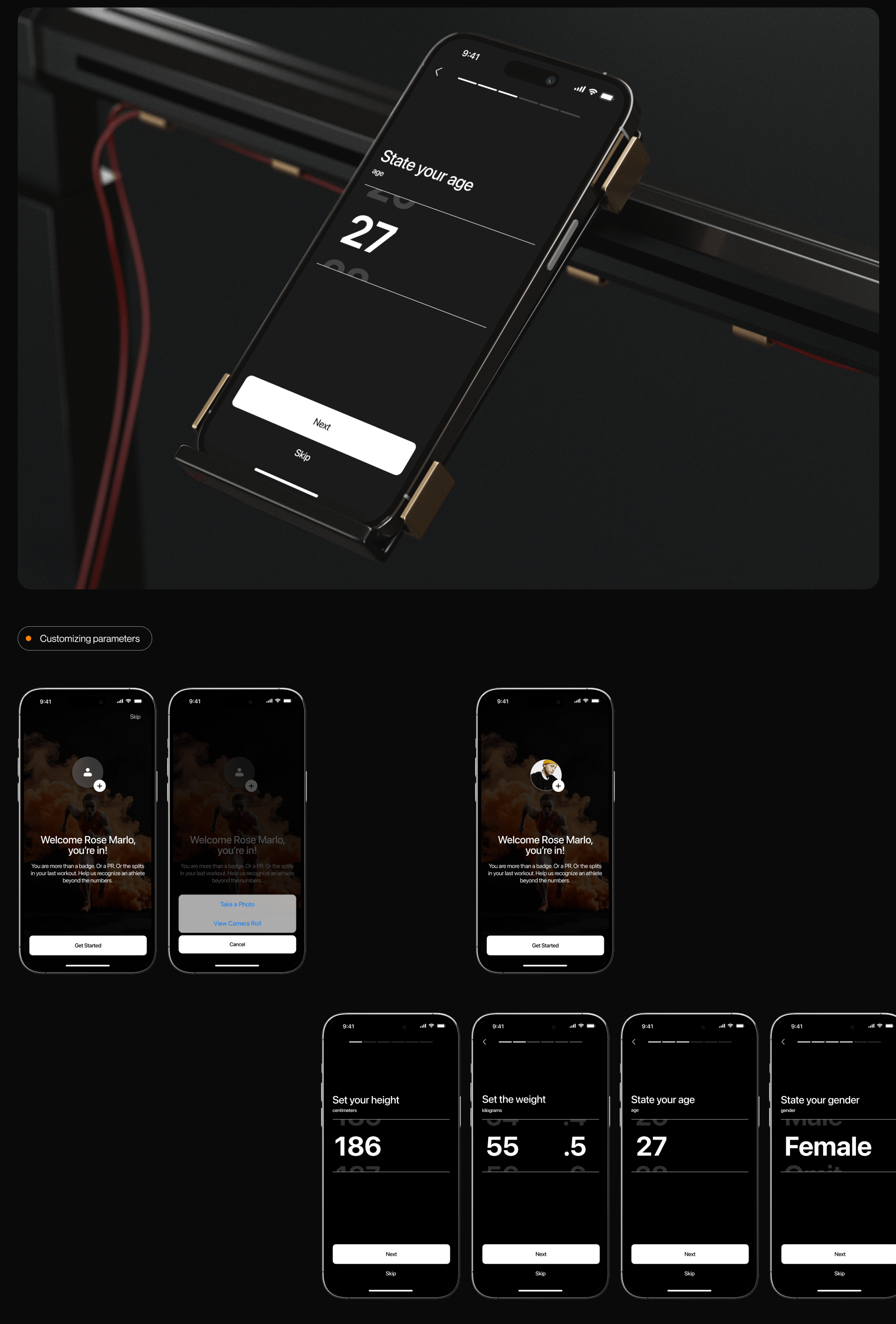 Fitness app user interface — Изображение №9 — Интерфейсы на Dprofile