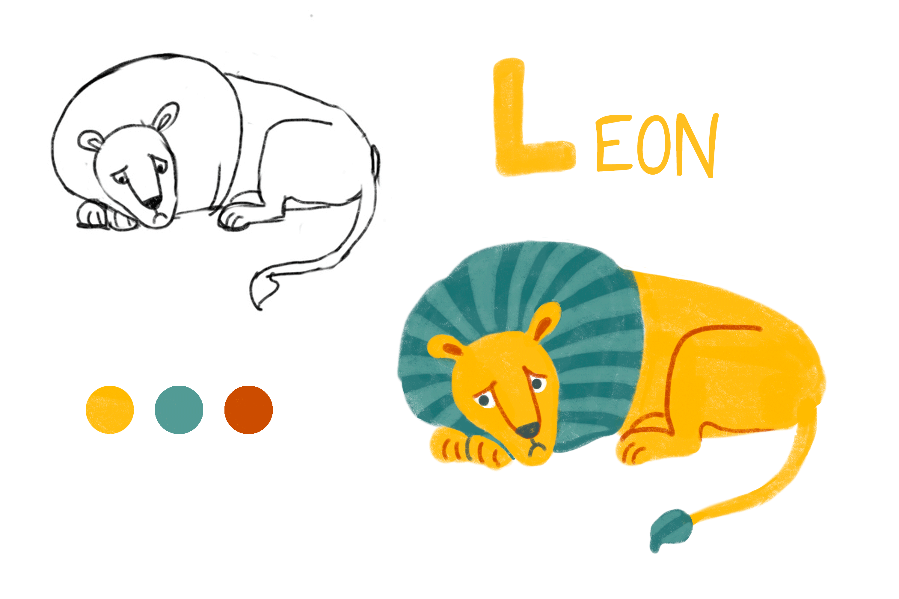 English animal alphabet — Изображение №4 — Иллюстрация, Графика на Dprofile