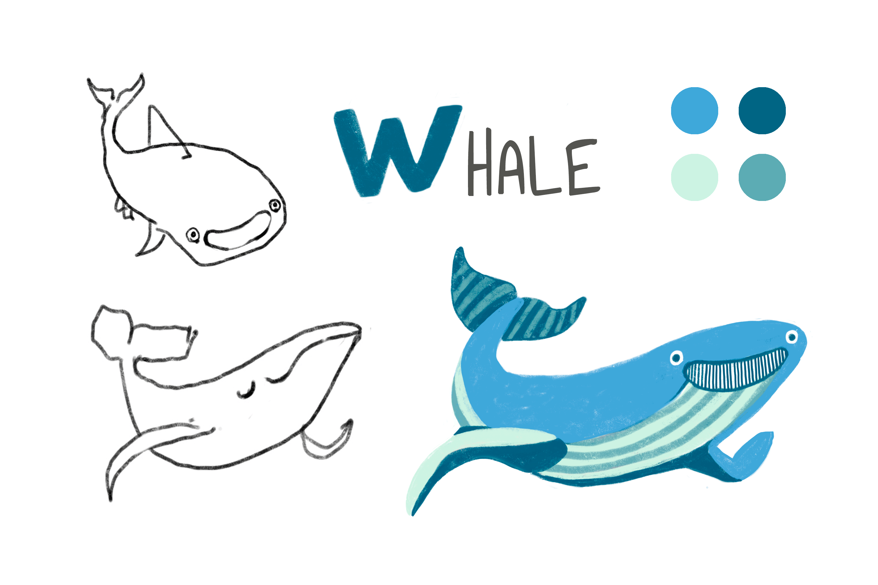 English animal alphabet — Изображение №6 — Иллюстрация, Графика на Dprofile