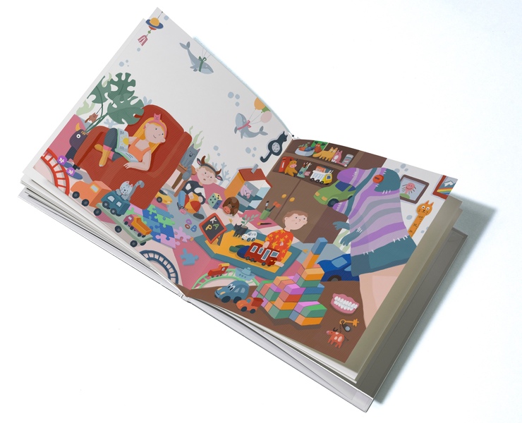 children book Grandpa Bryakotouk — Иллюстрация на Dprofile