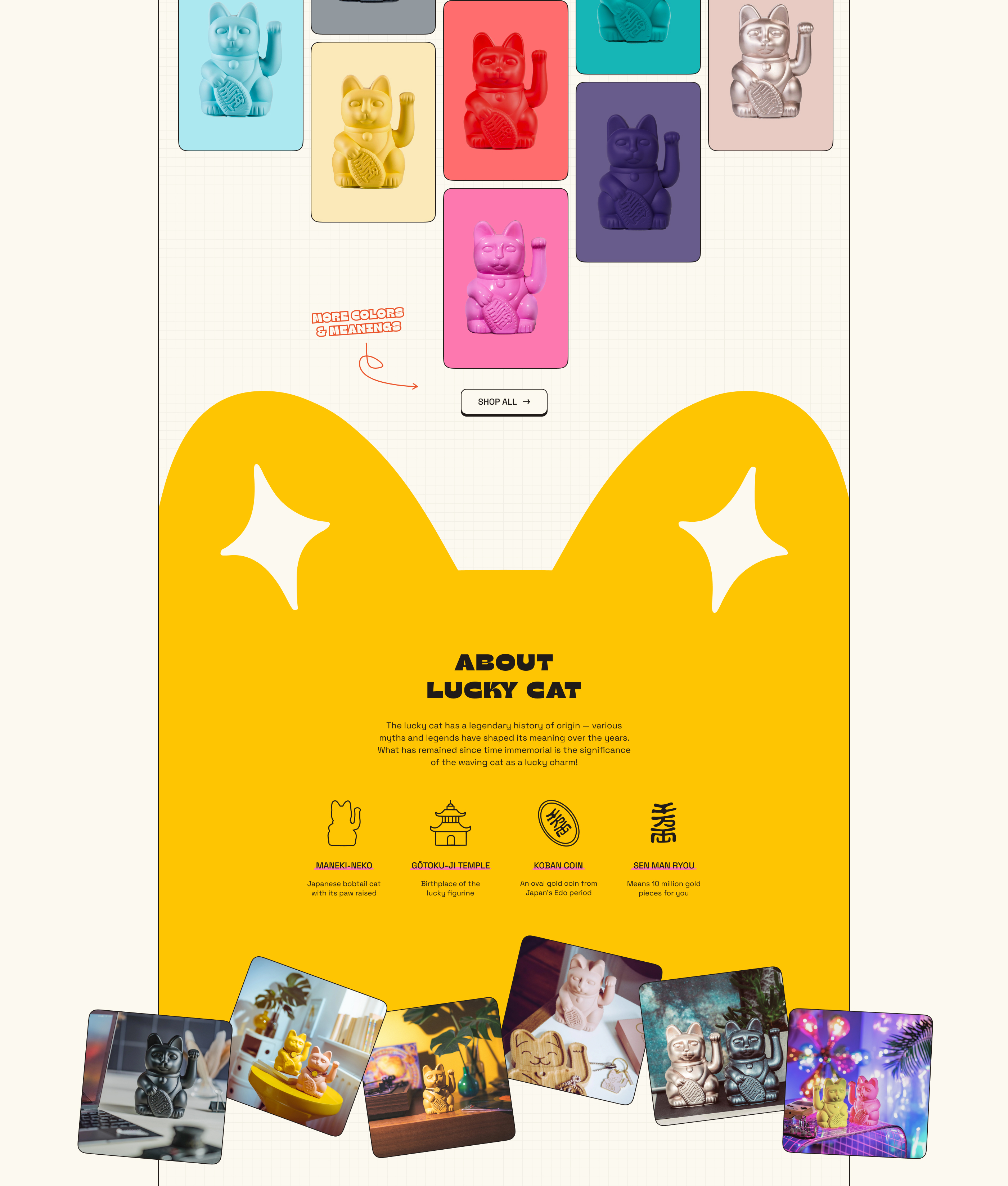 MANEKI NEKO | E-COMMERCE — Изображение №4 — Интерфейсы, Графика на Dprofile