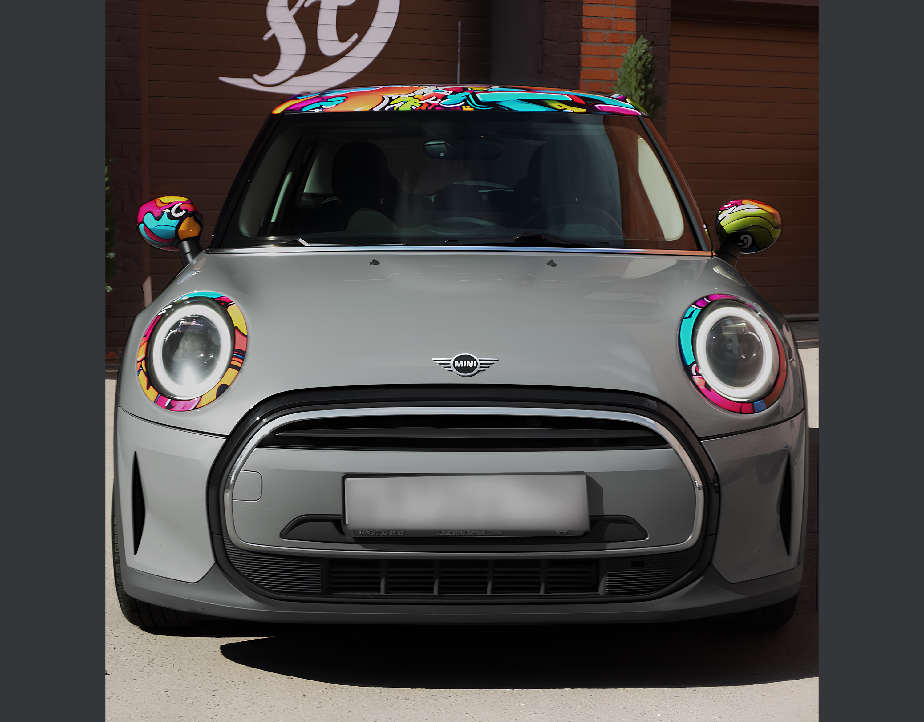 Mini Cooper Graffiti — Изображение №7 — Иллюстрация, Графика на Dprofile